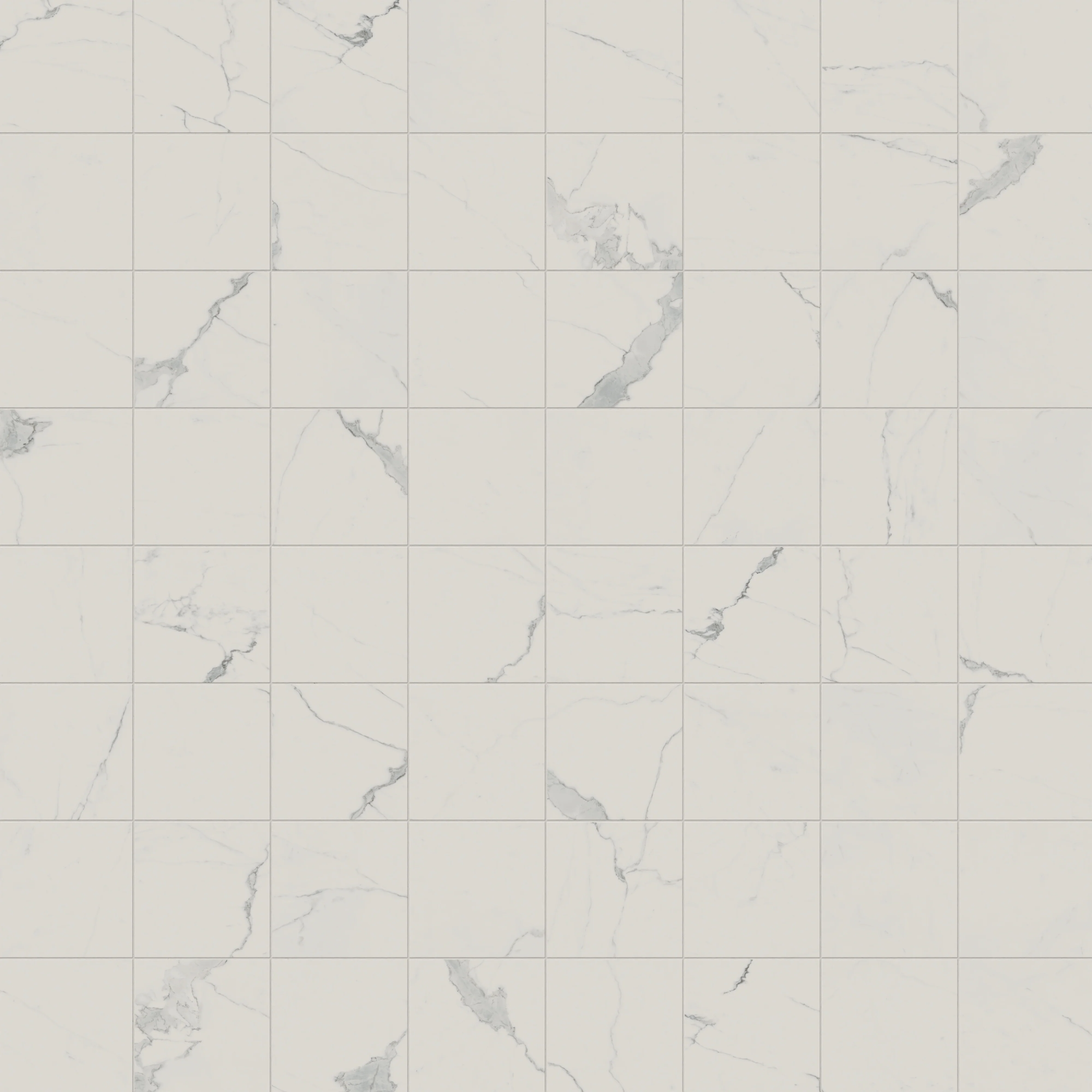 Leona 12x12 Polished Porcelain Tile in Calacatta - Image 6