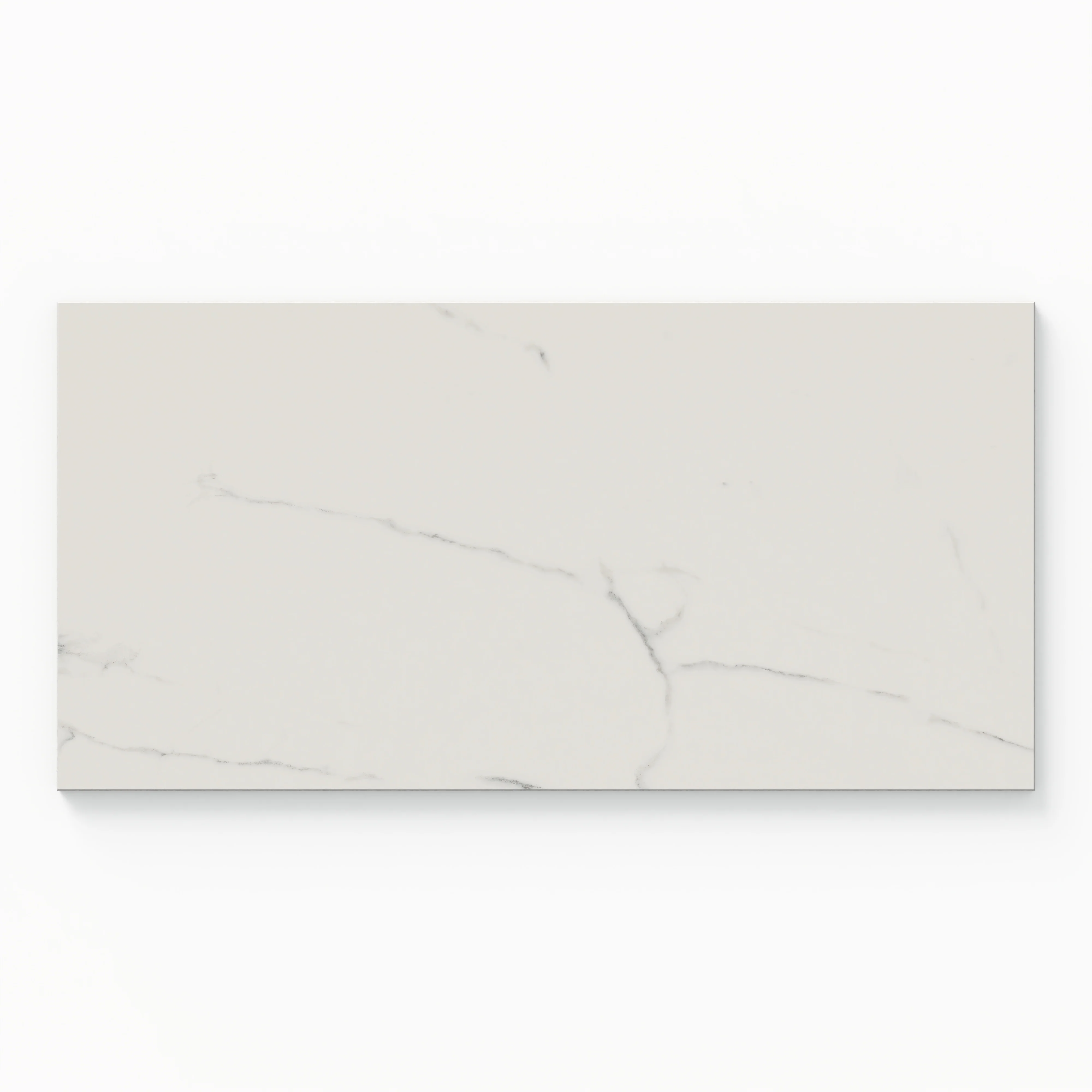 Leona 12x24 Polished Porcelain Tile in Calacatta - Image 3