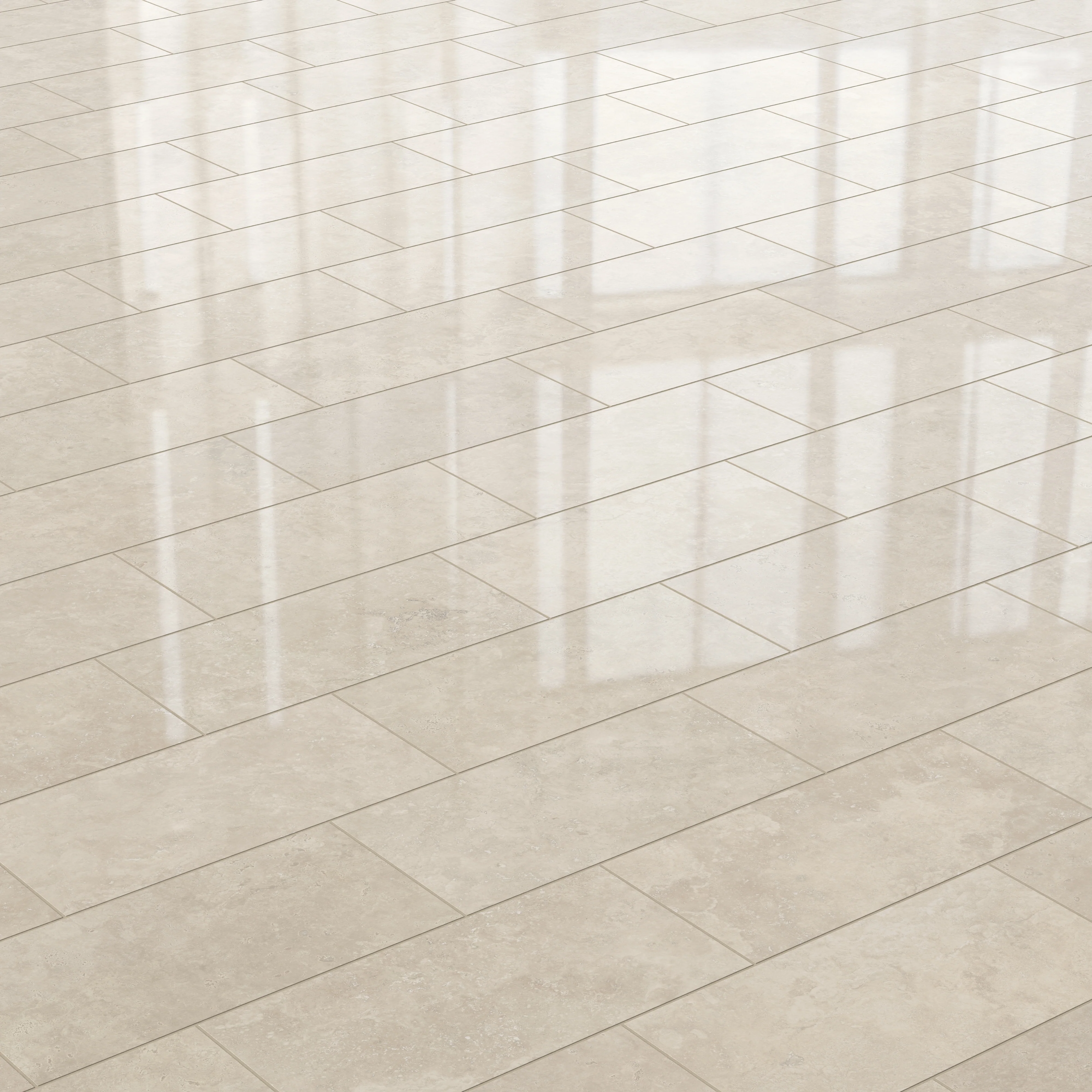 Leona 12x24 Polished Porcelain Tile in Marfil - Image 6