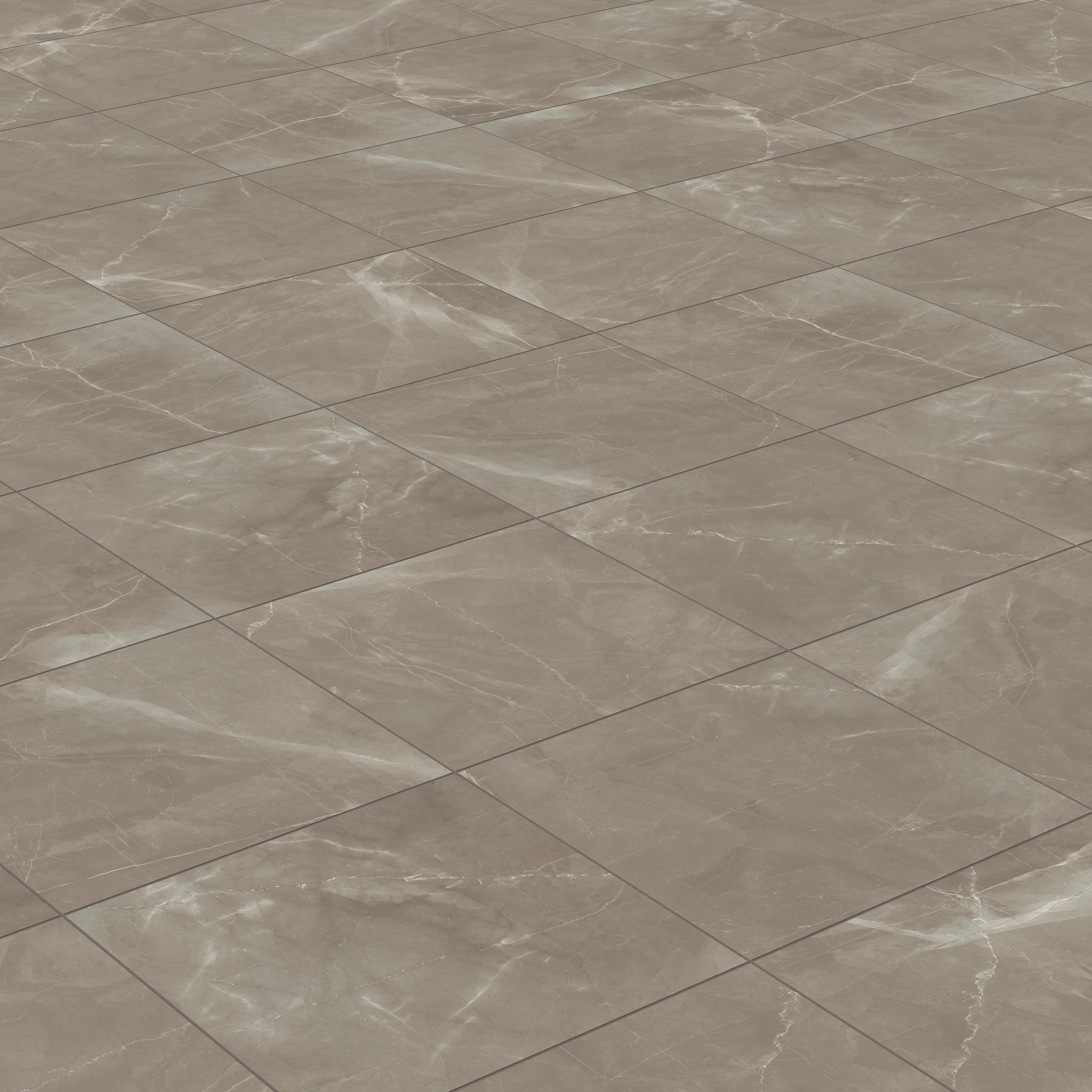 Leona 24x24 Matte Porcelain Tile in Amani Bronze - Image 5