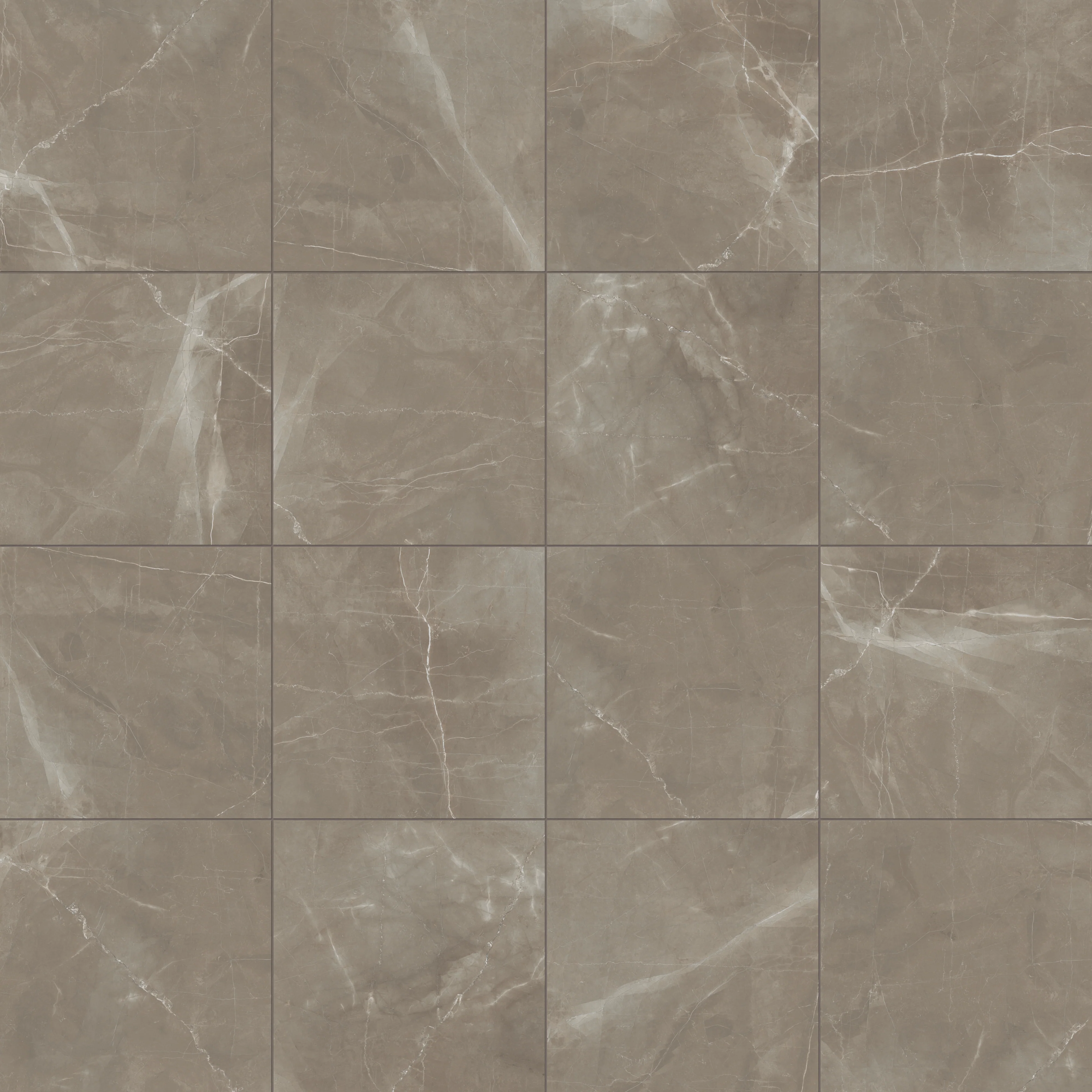 Leona 24x24 Matte Porcelain Tile in Amani Bronze - Image 6