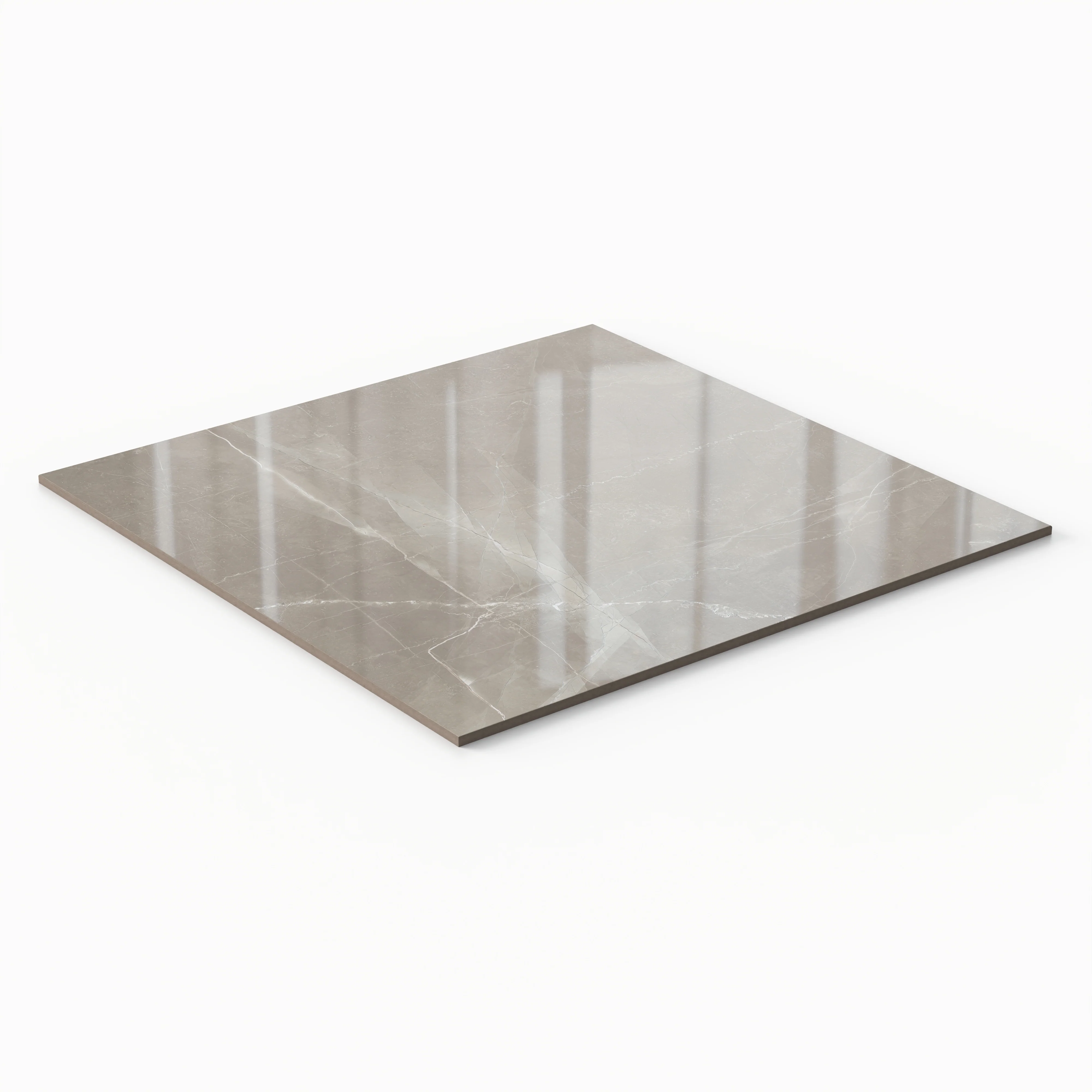 Leona 24x24 Polished Porcelain Tile in Amani Bronze - Image 3