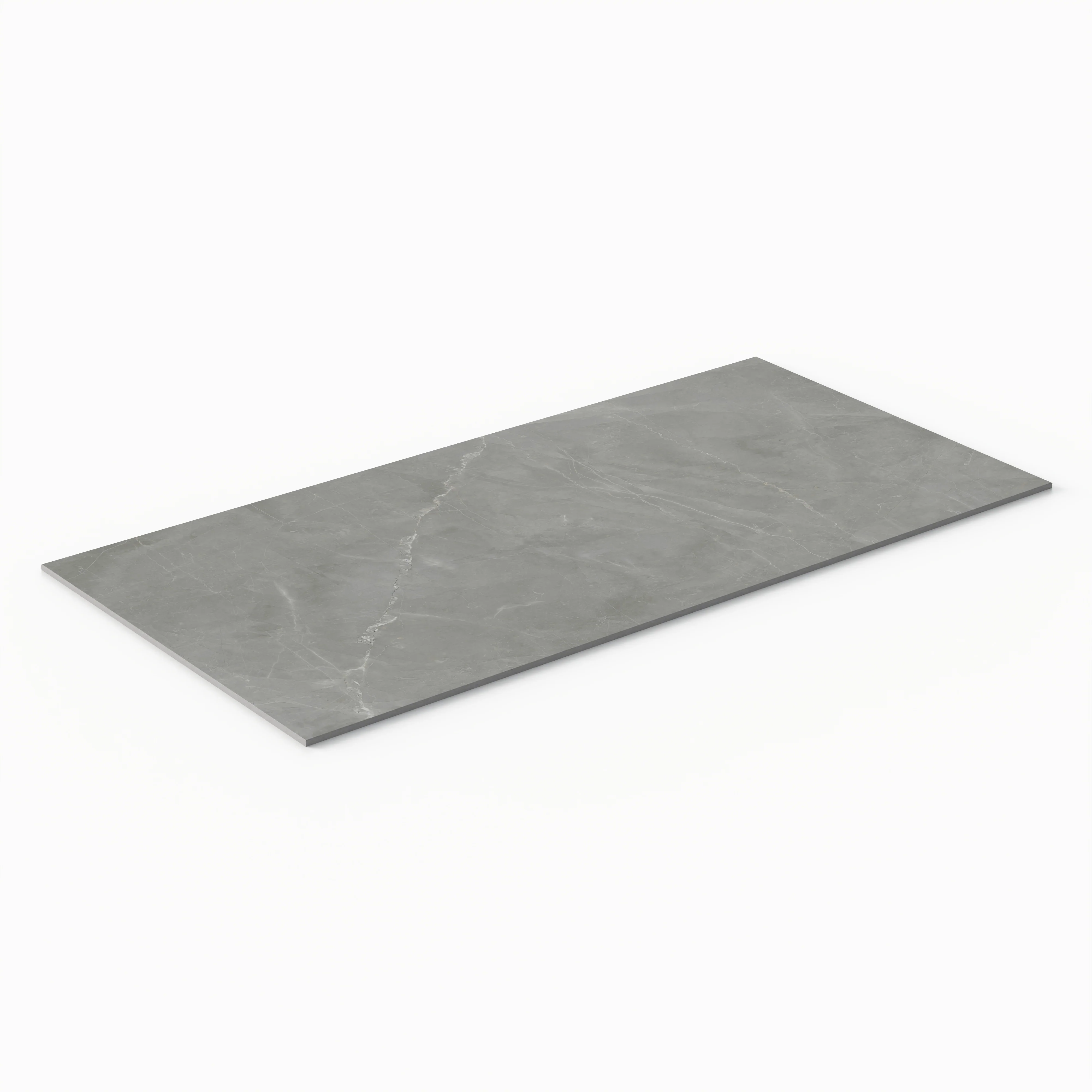 Leona 24x48 Matte Porcelain Tile in Amani Grey - Image 4