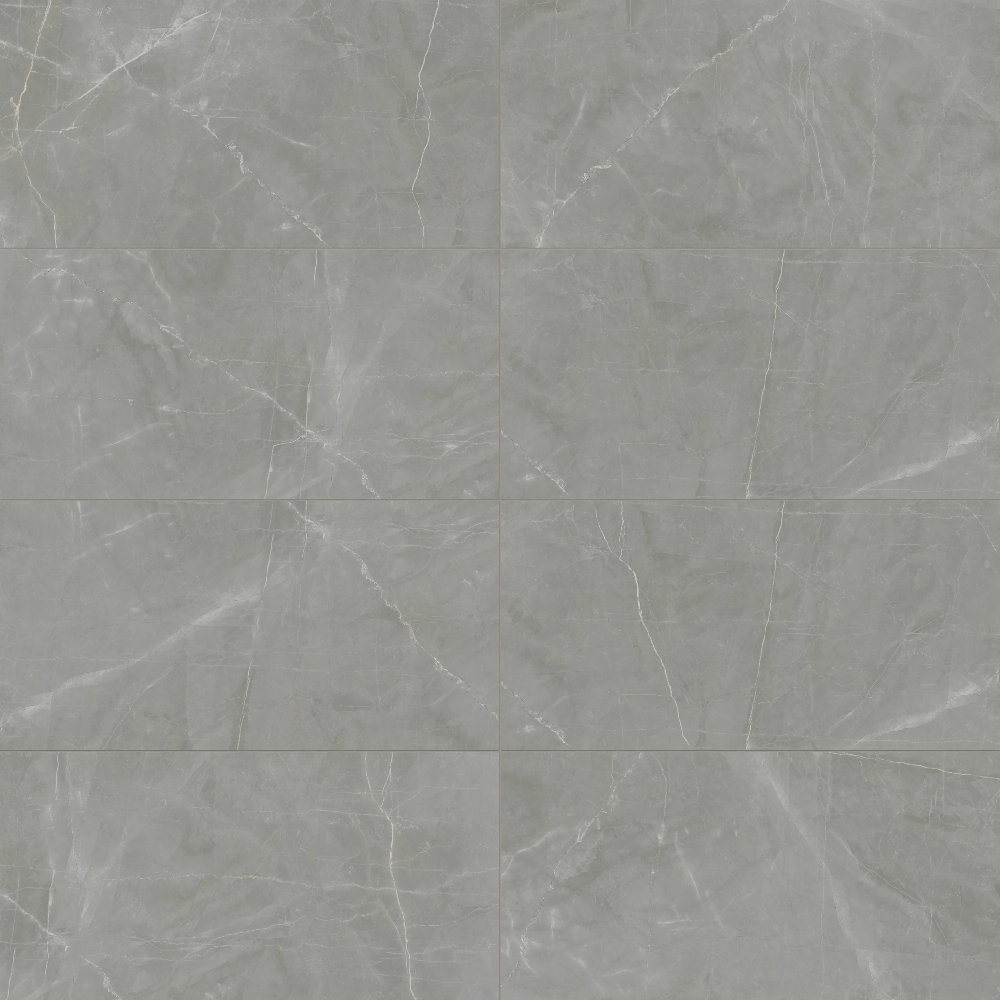 Leona 24x48 Matte Porcelain Tile in Amani Grey - Image 6