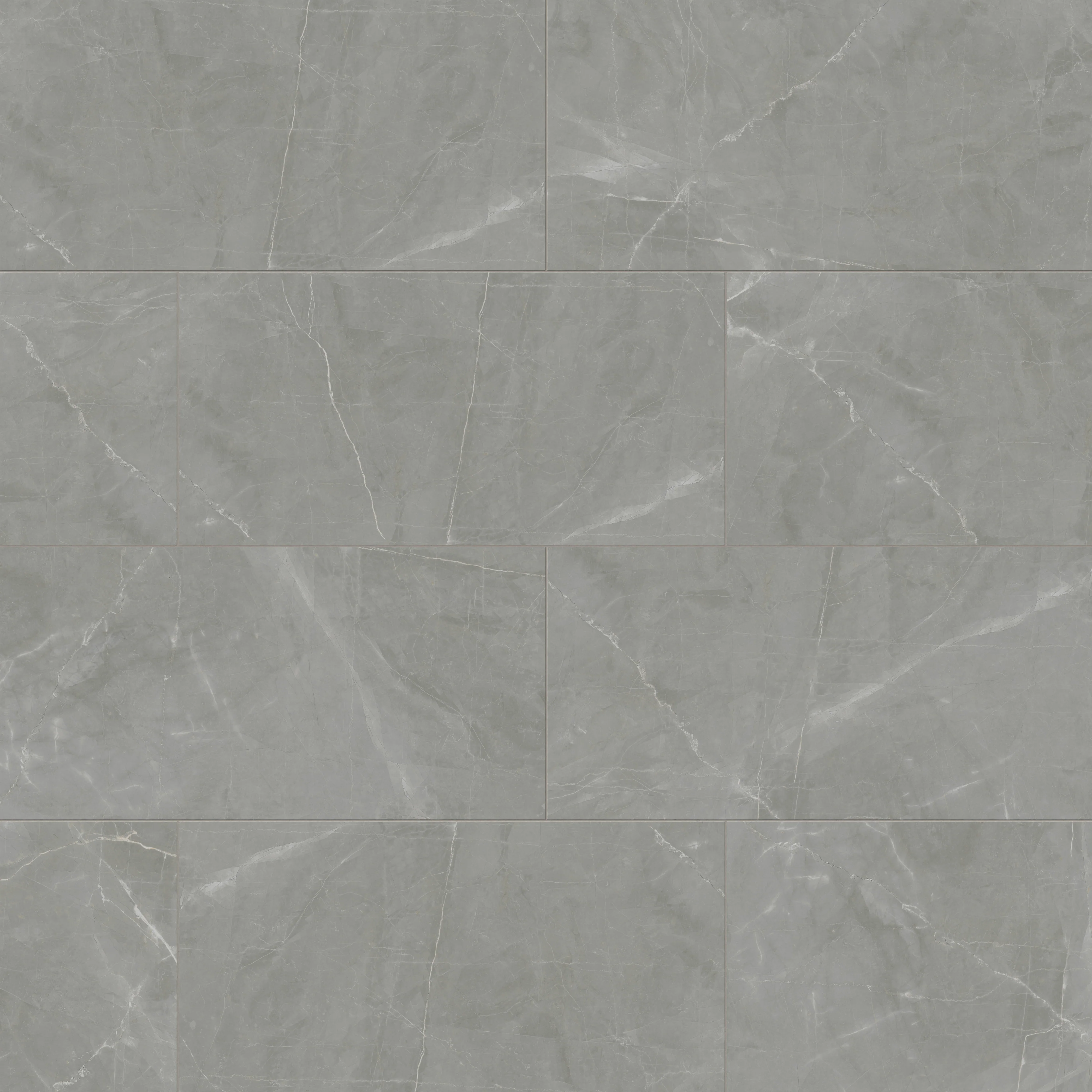 Leona 24x48 Matte Porcelain Tile in Amani Grey - Image 9