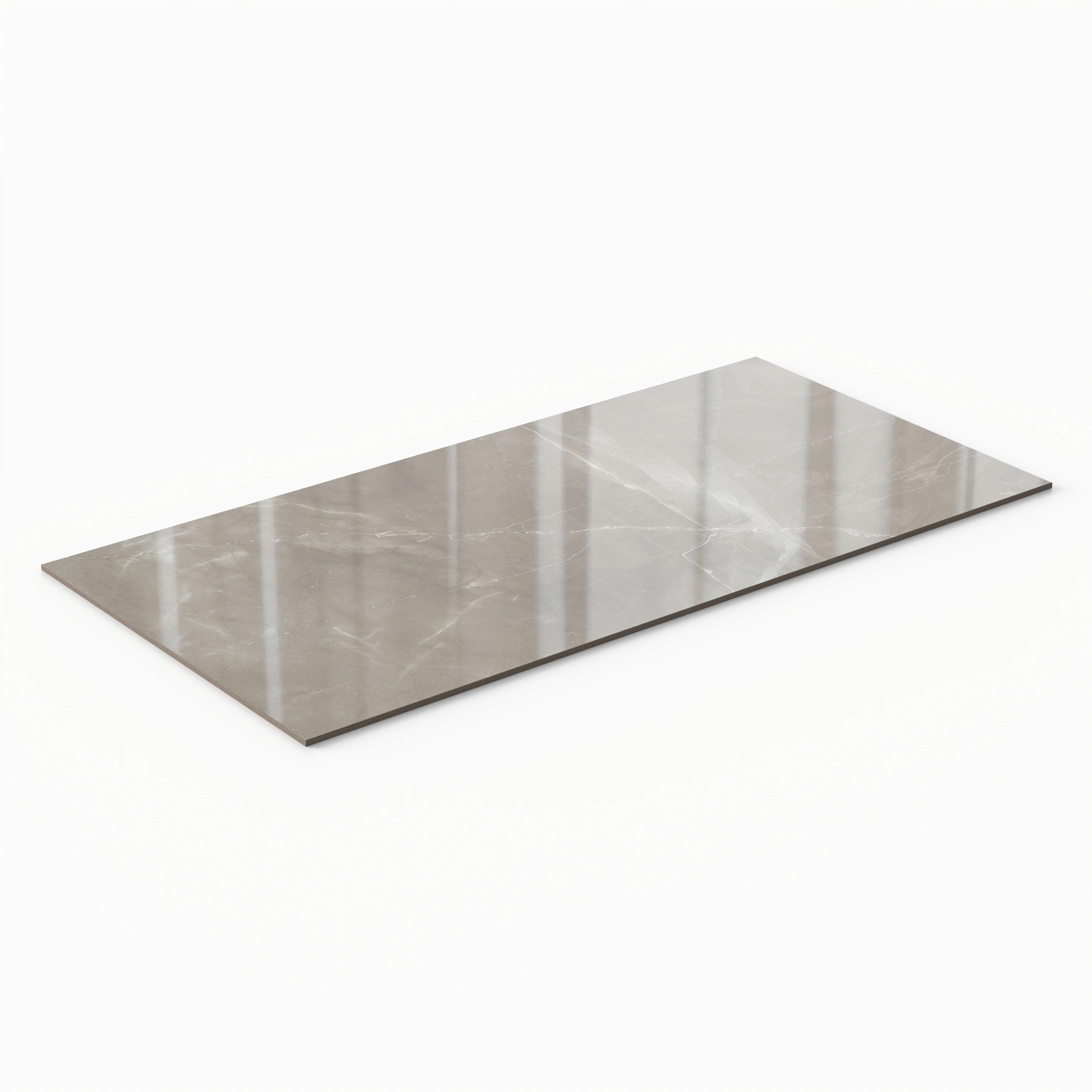 Leona 24x48 Polished Porcelain Tile in Amani Bronze - Image 4