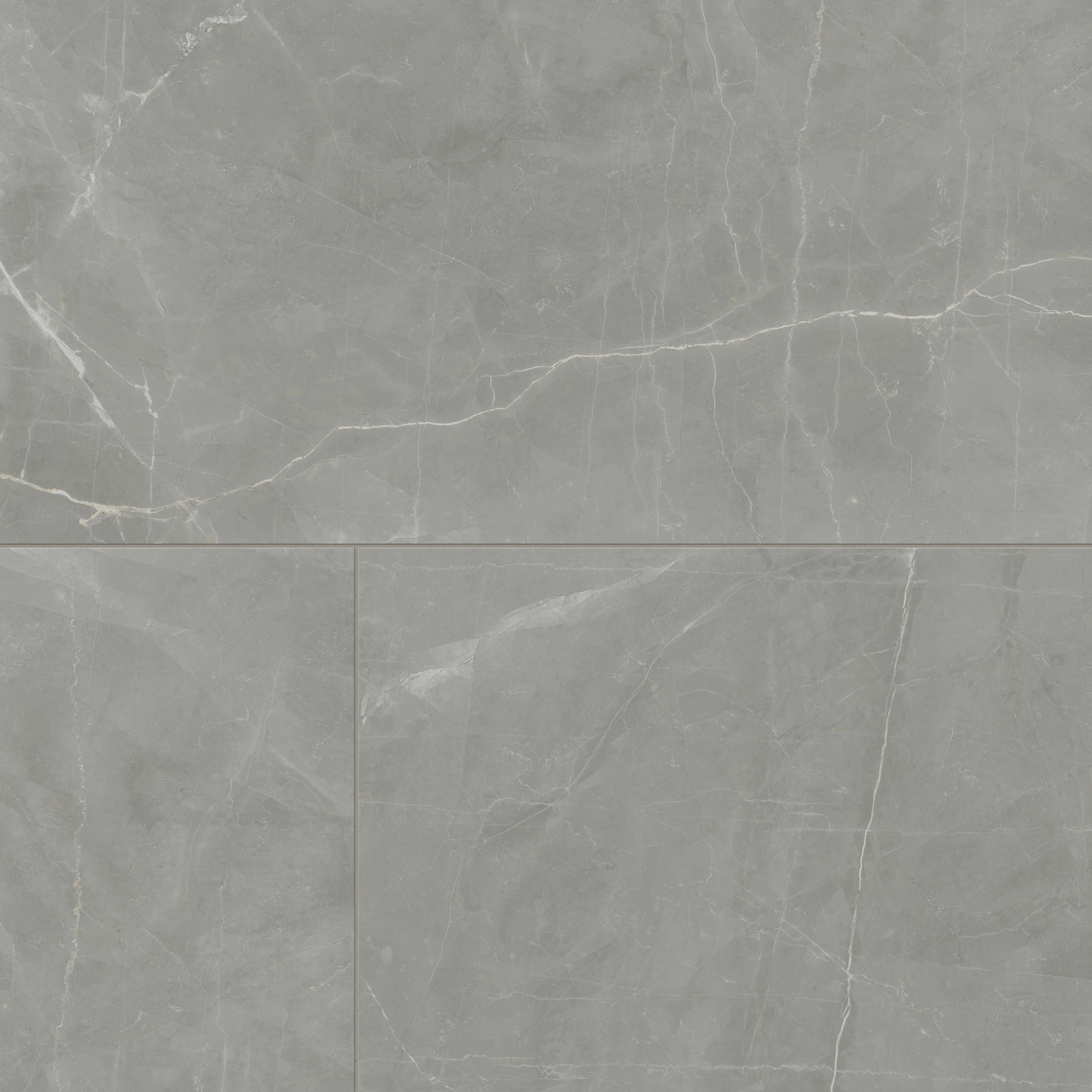 Leona 24x48 Polished Porcelain Tile in Amani Grey - Image 8