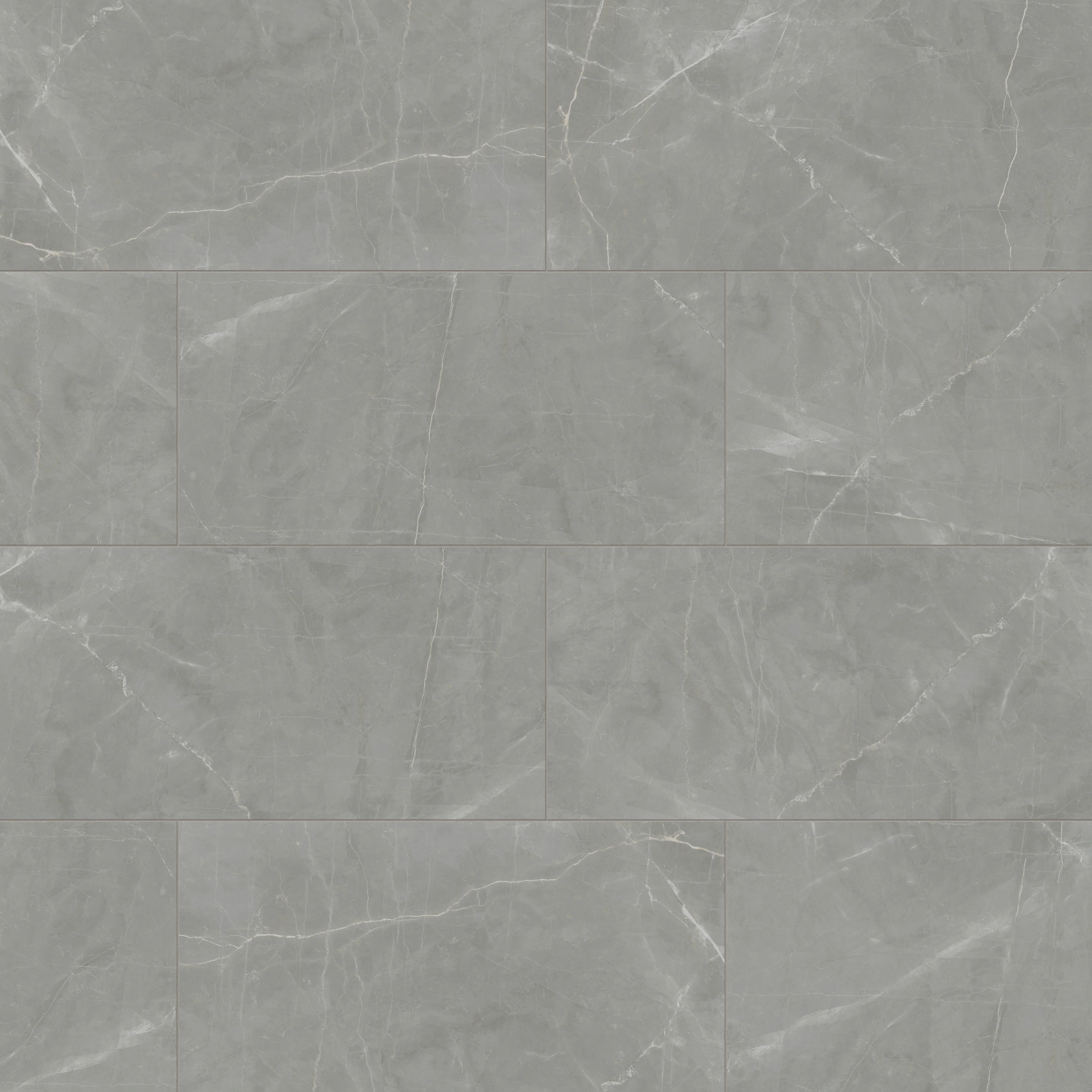 Leona 24x48 Polished Porcelain Tile in Amani Grey - Image 9