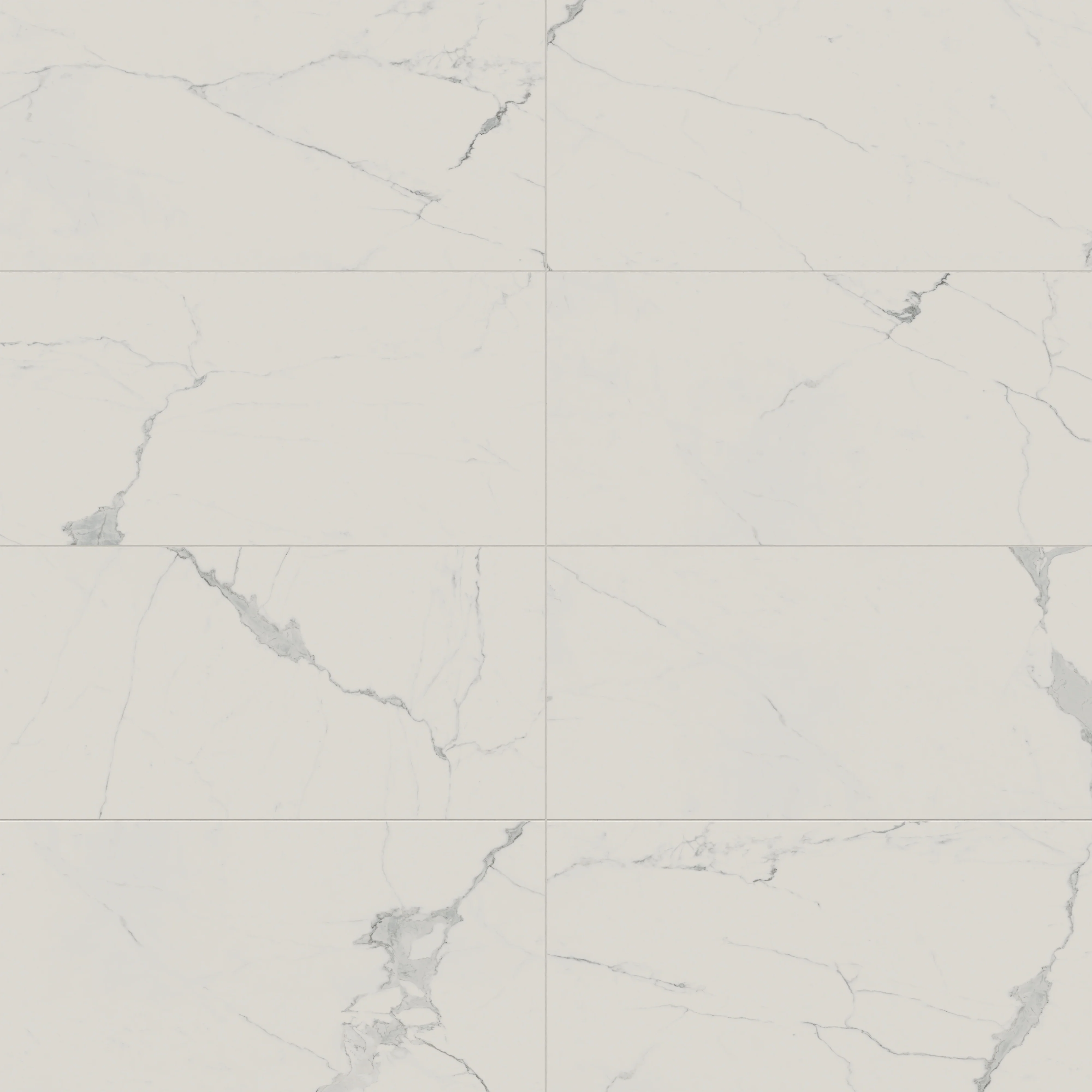 Leona 24x48 Polished Porcelain Tile in Calacatta - Image 6