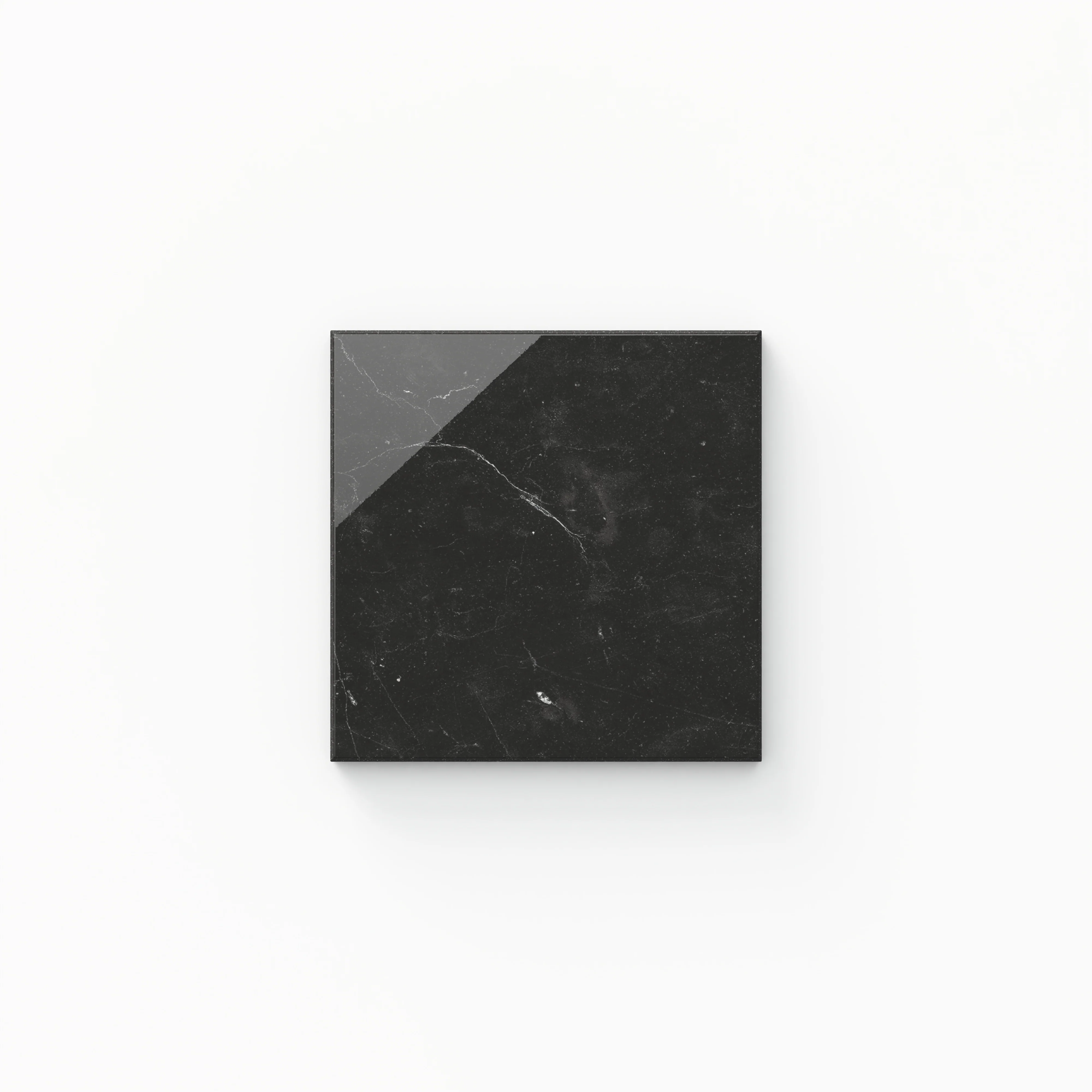 Leona 4x4 Polished in Nero Marquina Sample