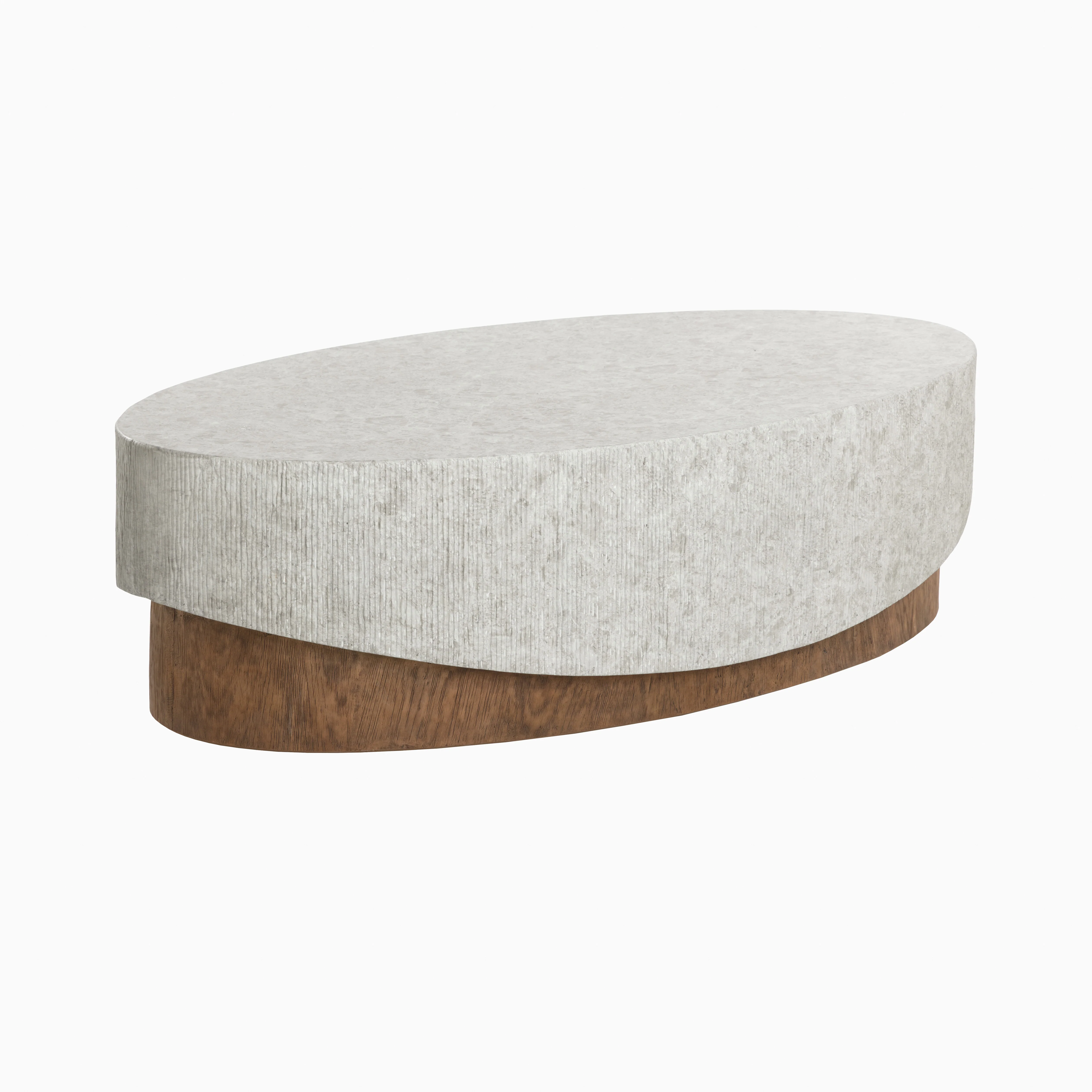Leone Outdoor Coffee Table in Grey - Image 2