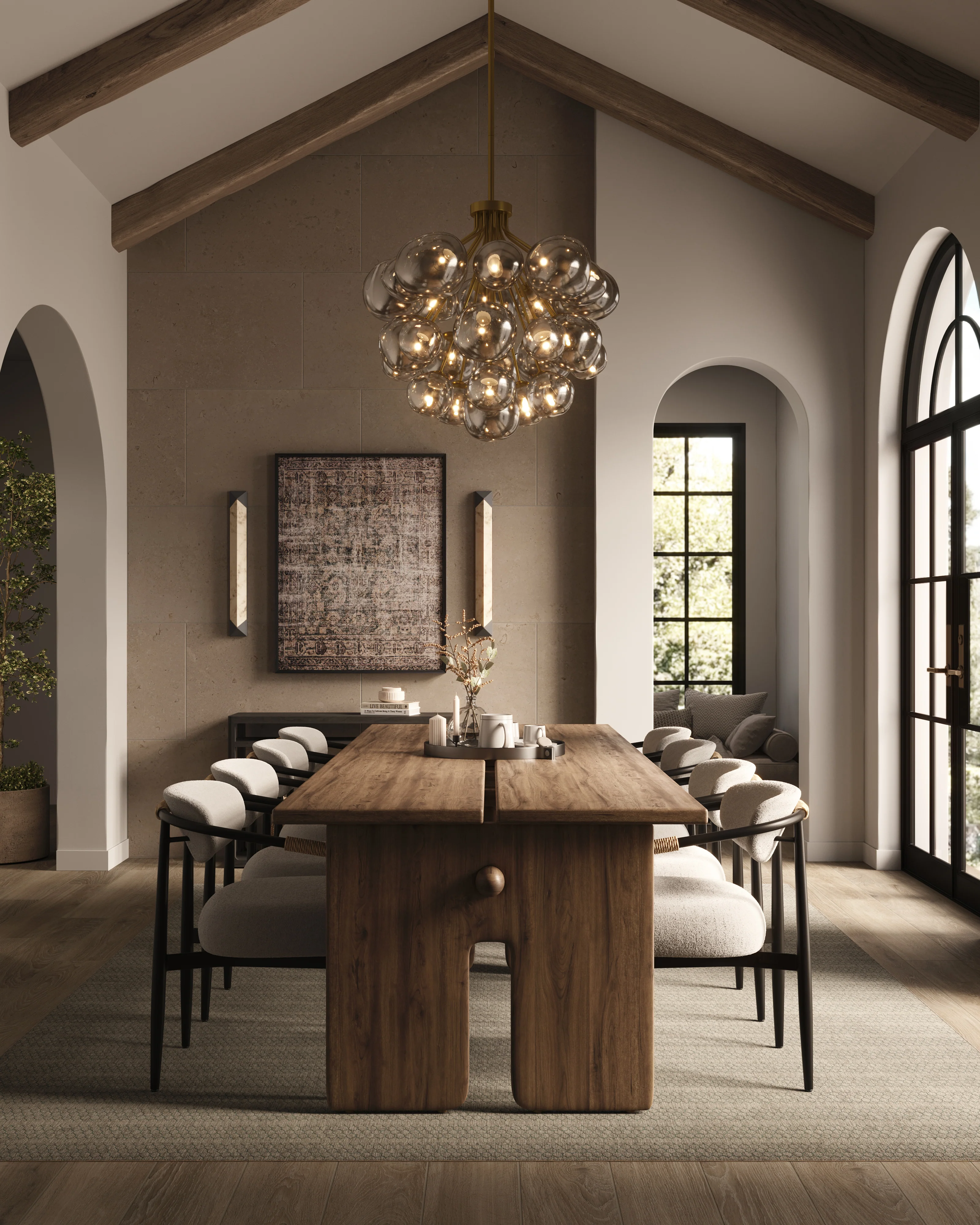 Leticia Dining Chair in Cream - Image 12