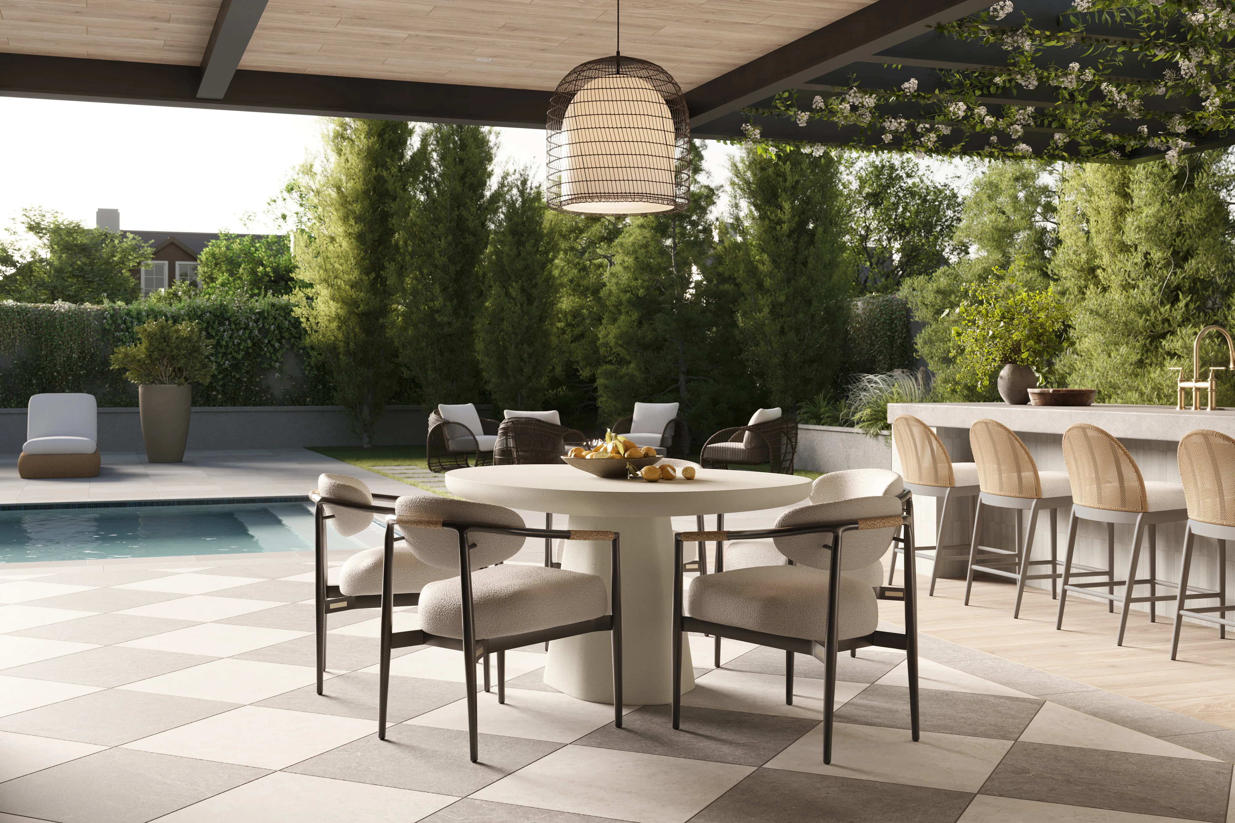 Leticia Dining Chair in Cream - Image 14
