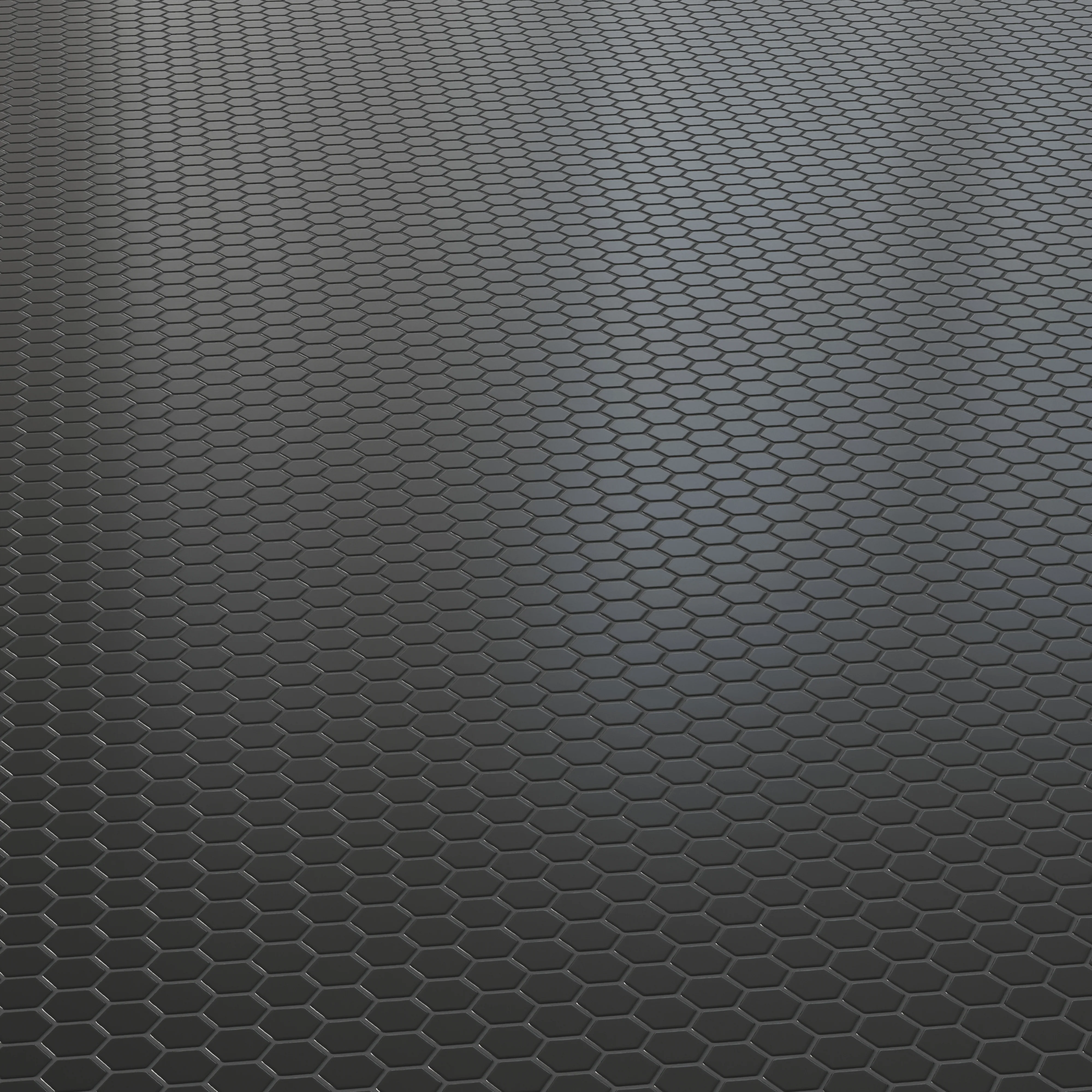 Levi 12x12 Matte Porcelain 1x1 Hexagon Mosaic Tile in Black - Image 4