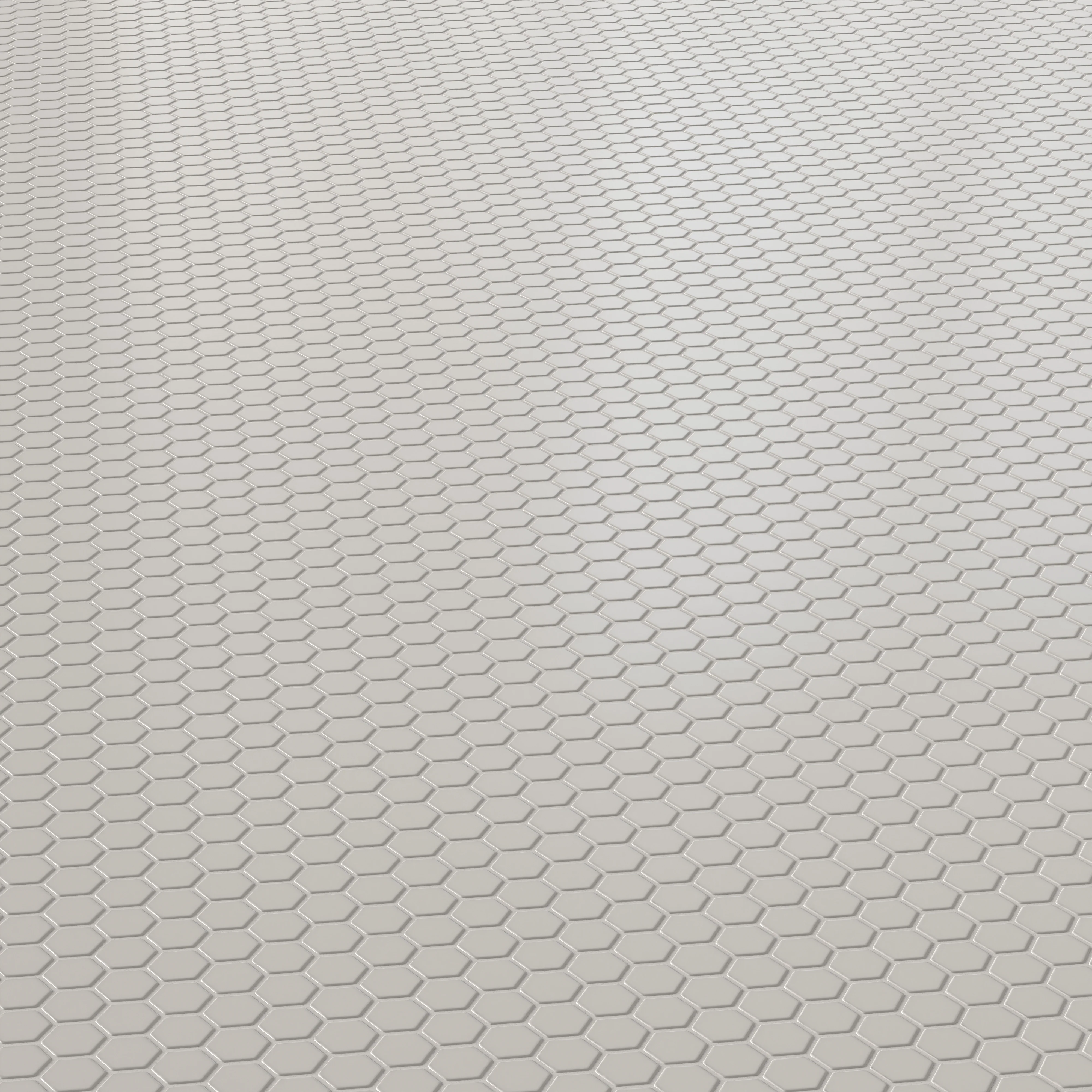 Levi 12x12 Matte Porcelain 1x1 Hexagon Mosaic Tile in Grey - Image 3