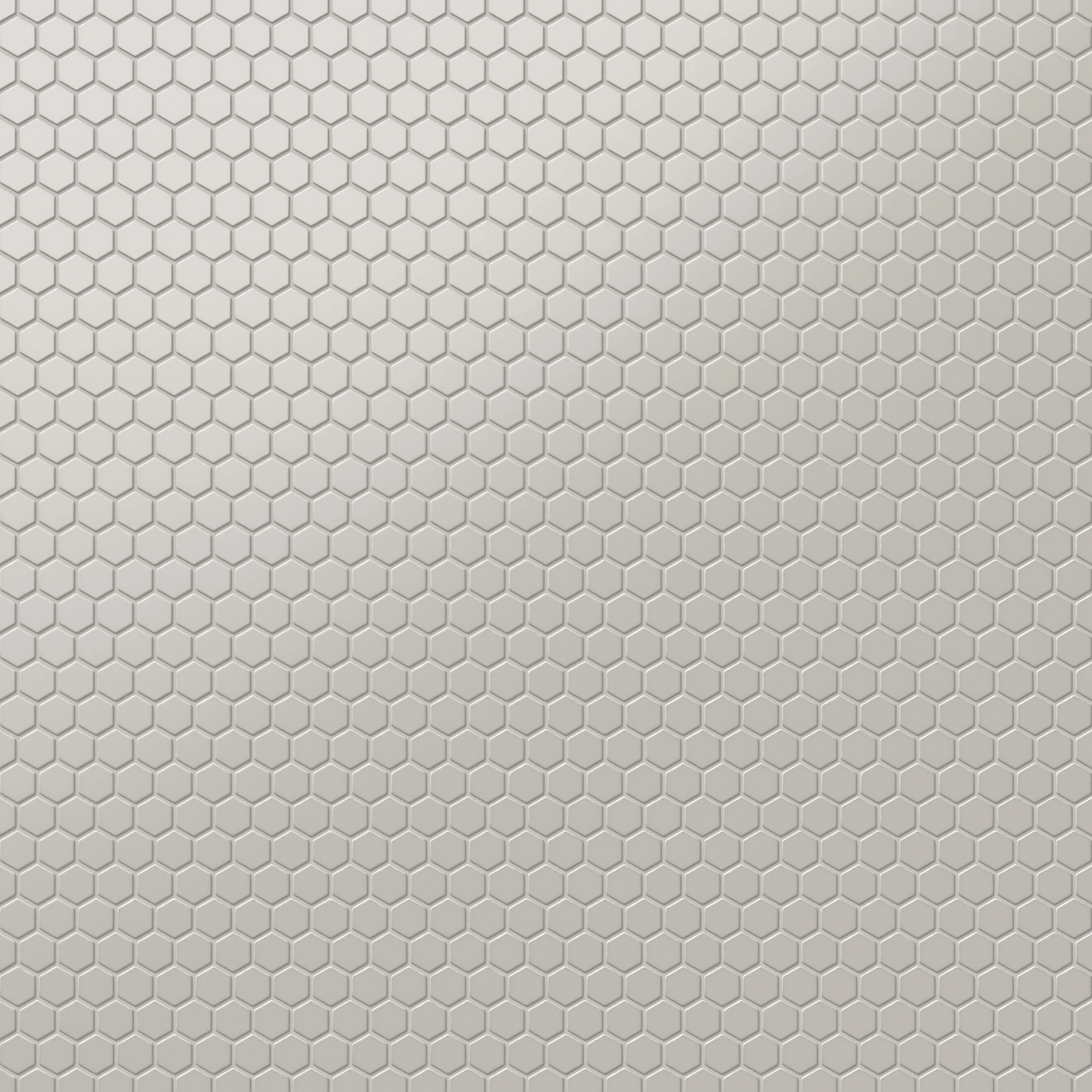 Levi 12x12 Matte Porcelain 1x1 Hexagon Mosaic Tile in Grey - Image 4