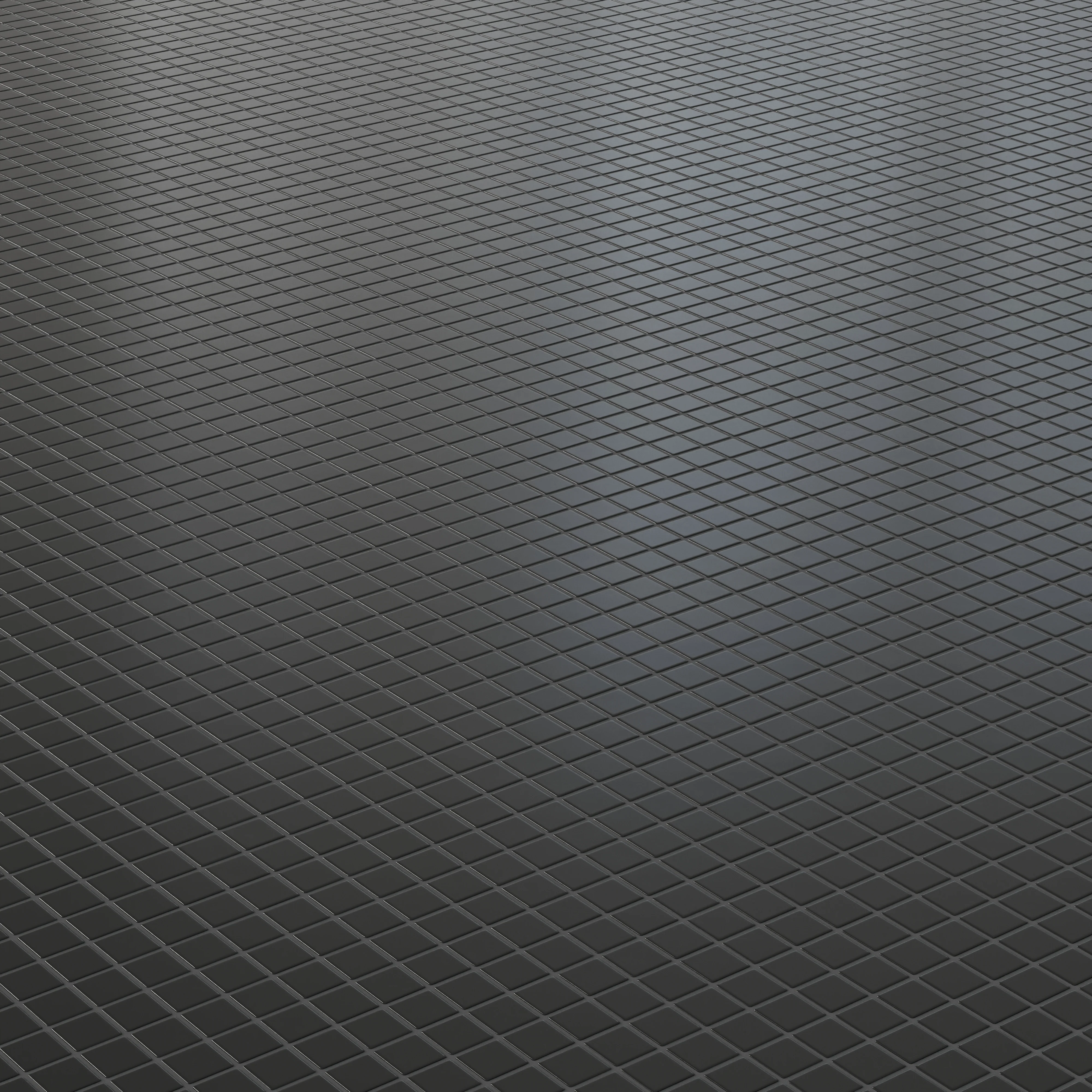 Levi 12x12 Matte Porcelain 1x1 Square Mosaic Tile in Black - Image 3