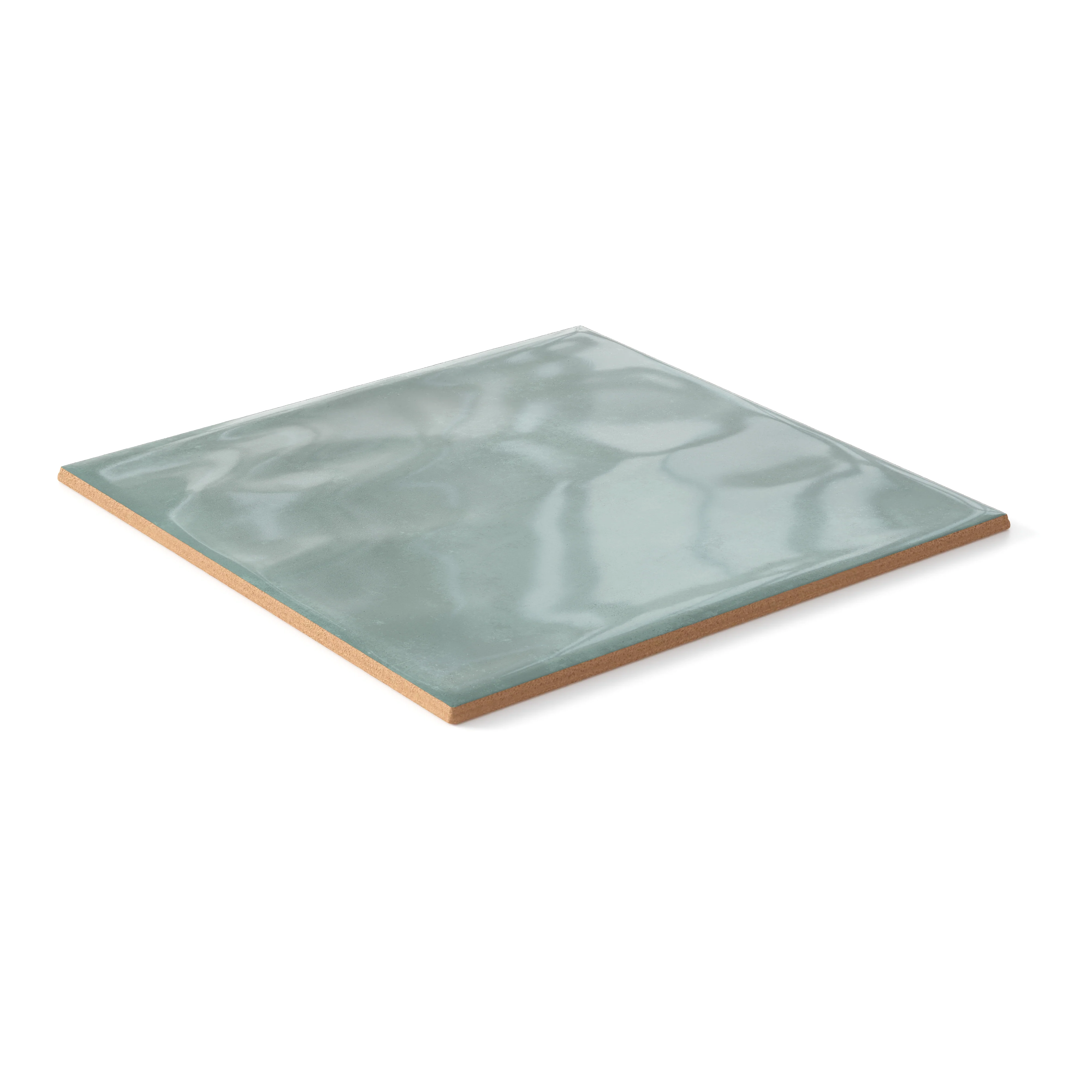 Lilah 6x6 Glossy Ceramic Tile in Opal - Image 7