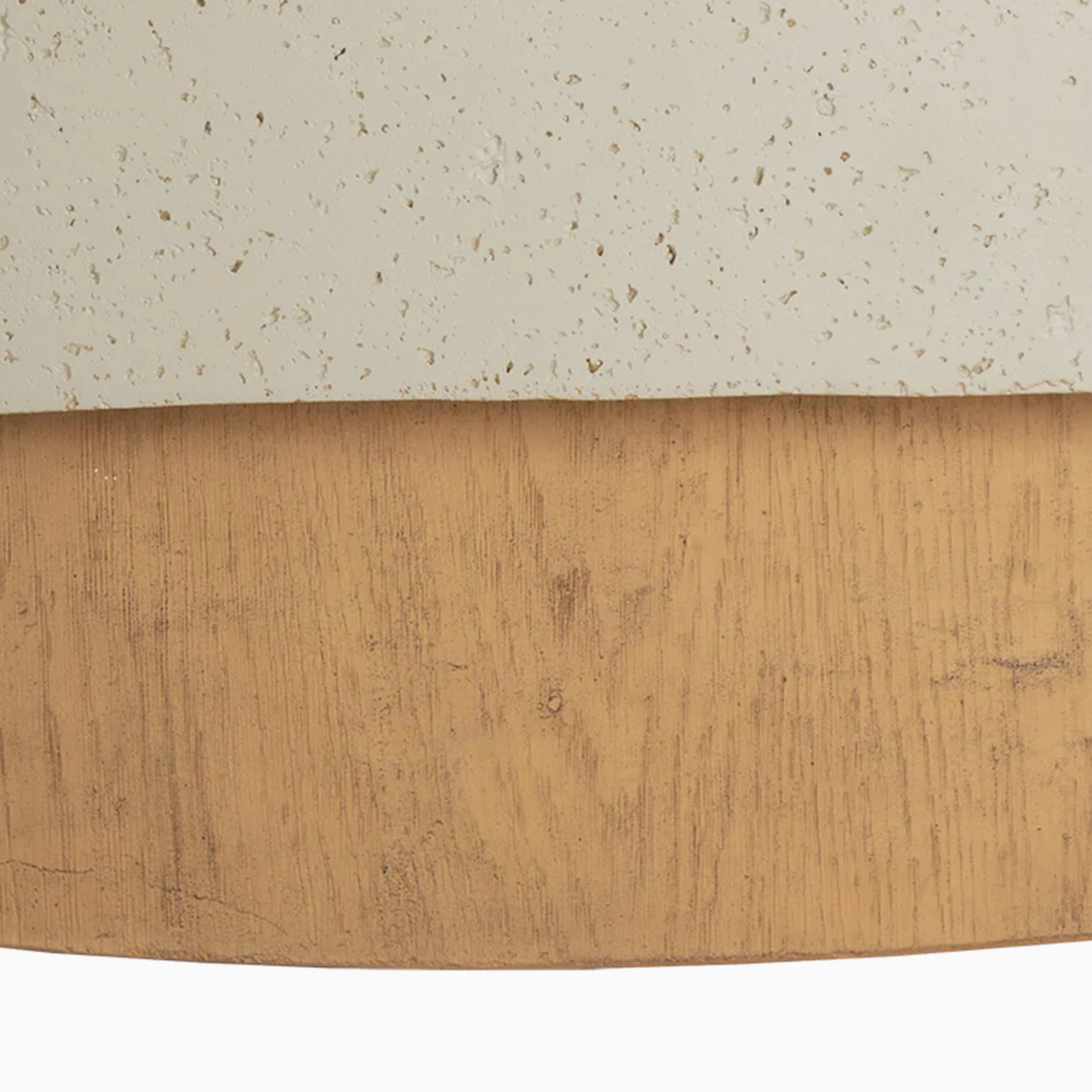 Lina Outdoor Coffee Table in Cream - Image 5