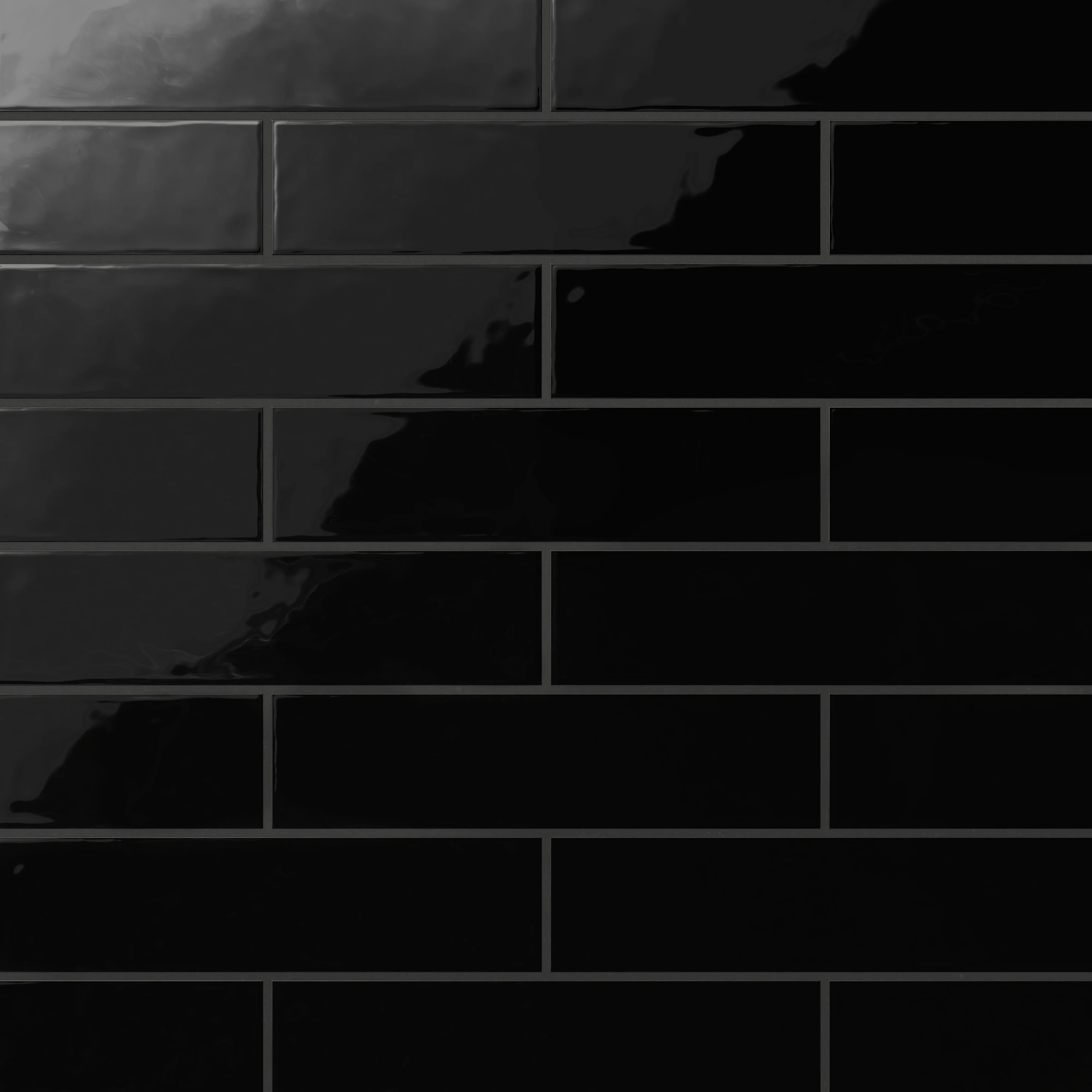 Madilyn 3x12 Glossy Ceramic Tile in Midnight - Image 7