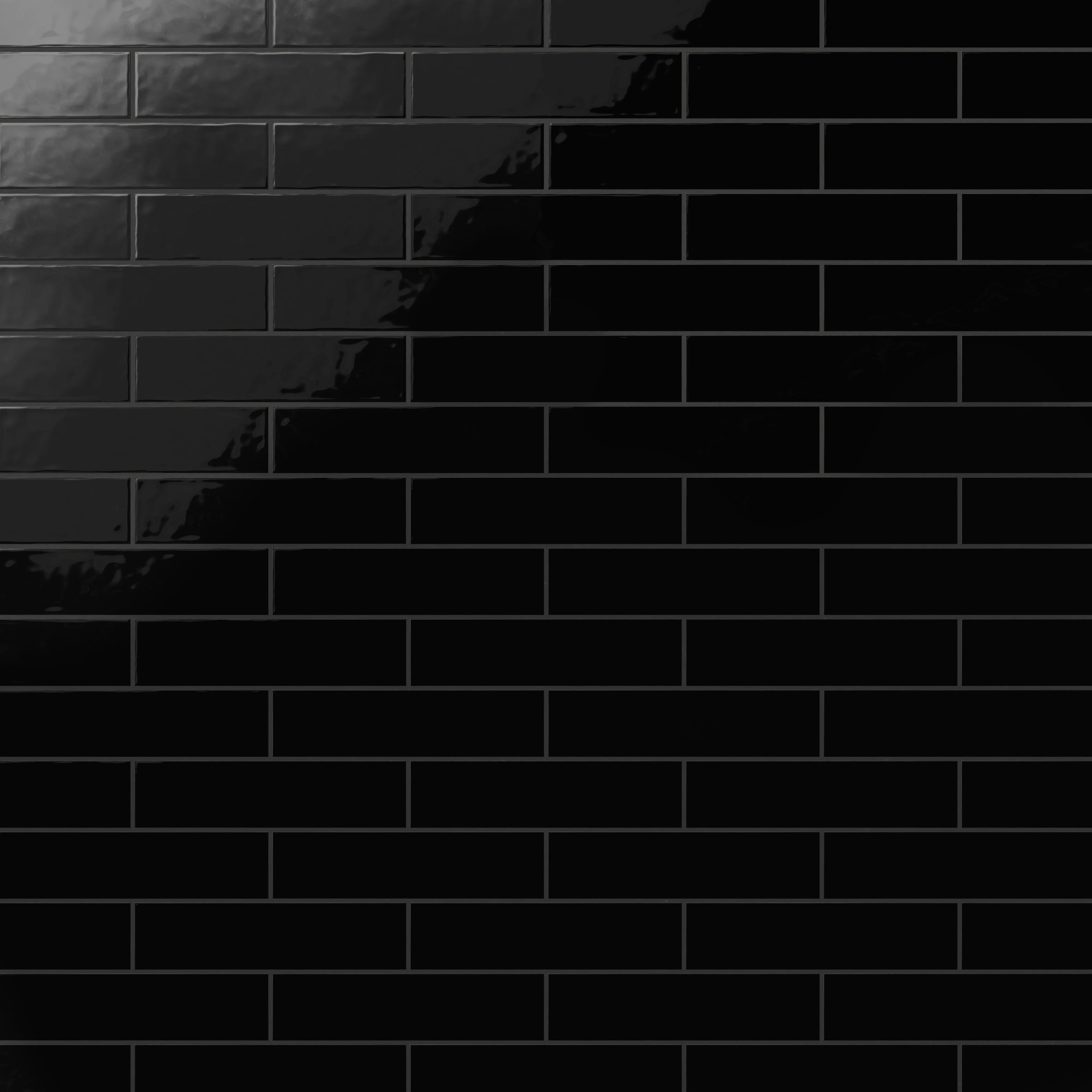 Madilyn 3x12 Glossy Ceramic Tile in Midnight - Image 9