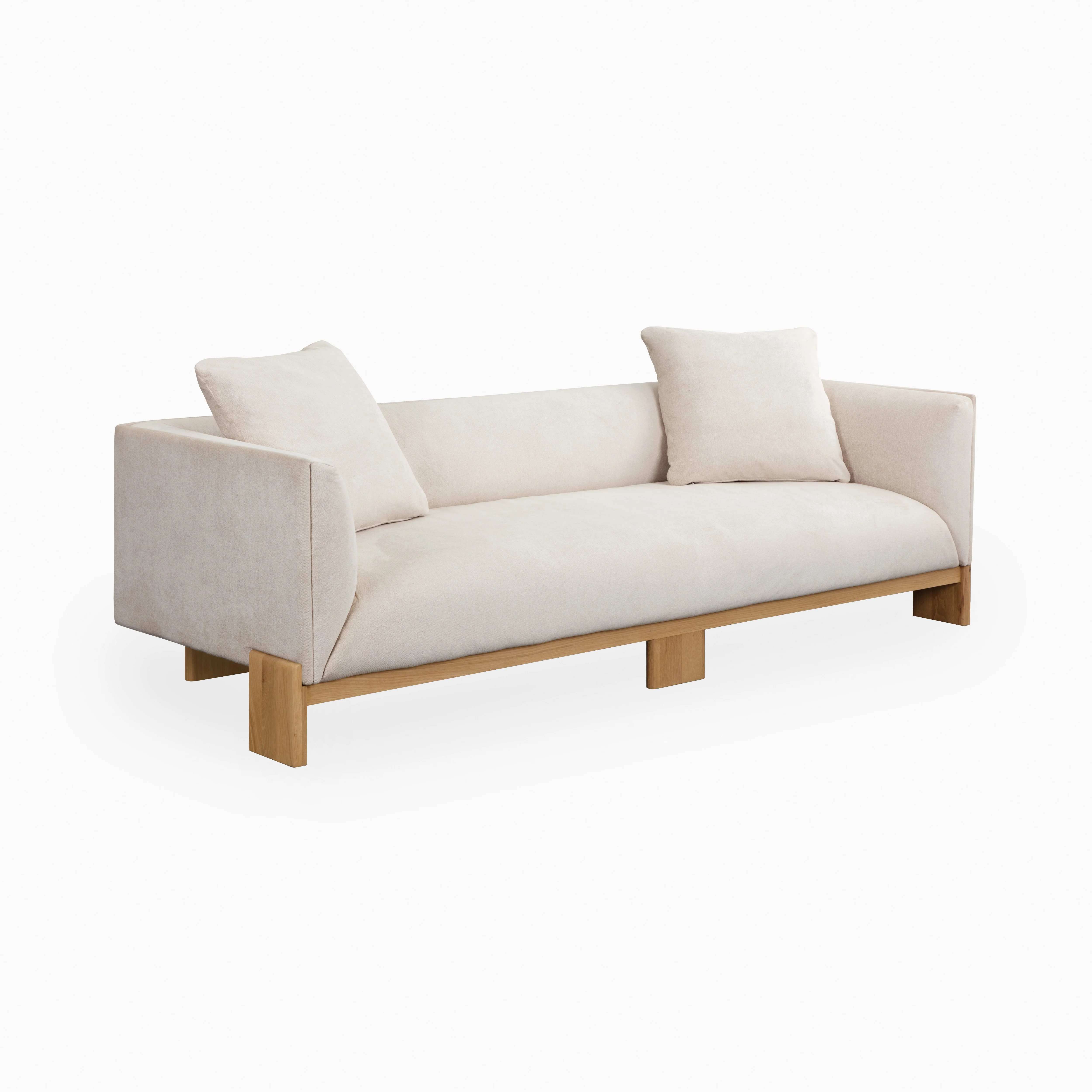 Maerelle Sofa in Cream - Image 2