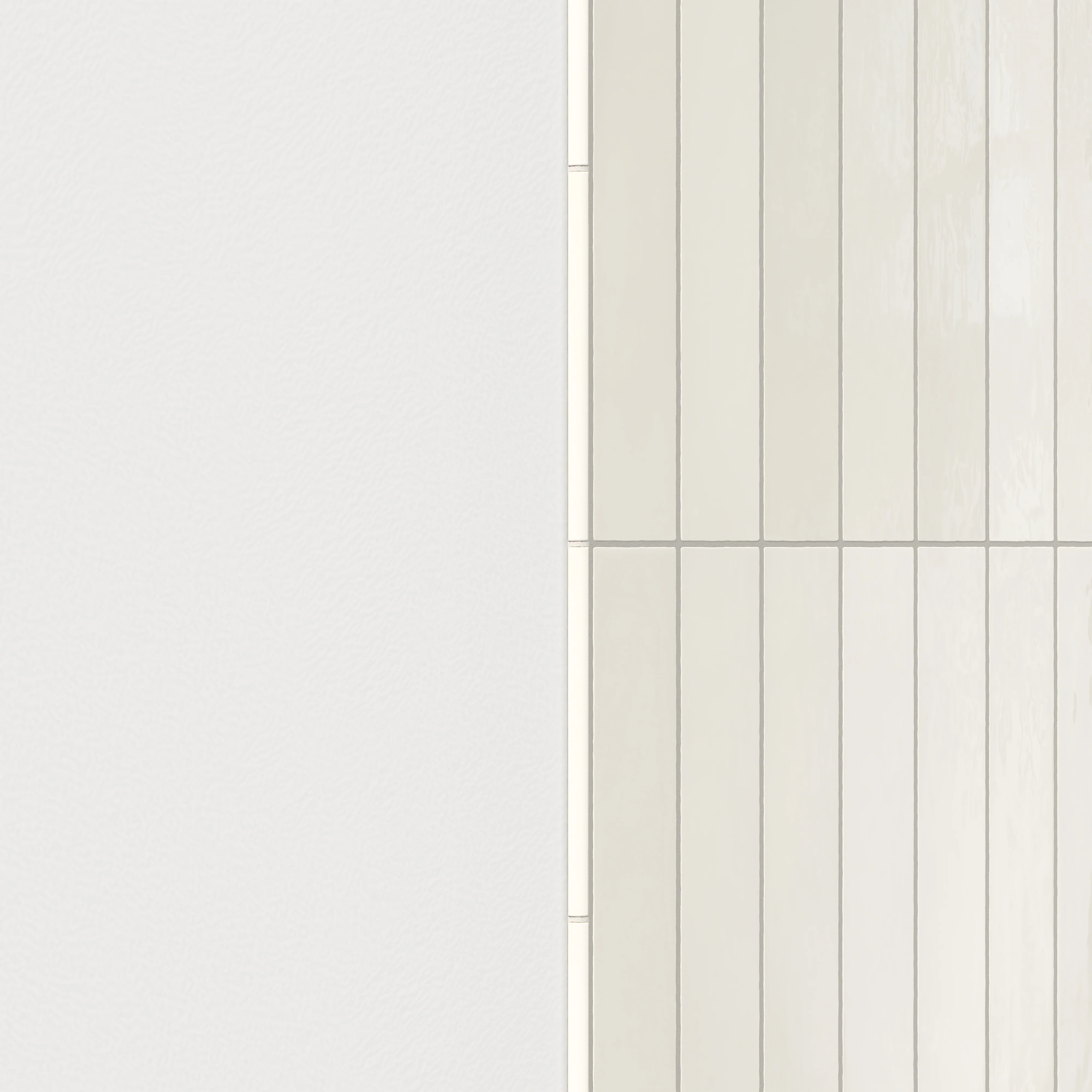 Maisie 0.5x8 Jolly Glossy Porcelain Tile in Canvas - Image 4