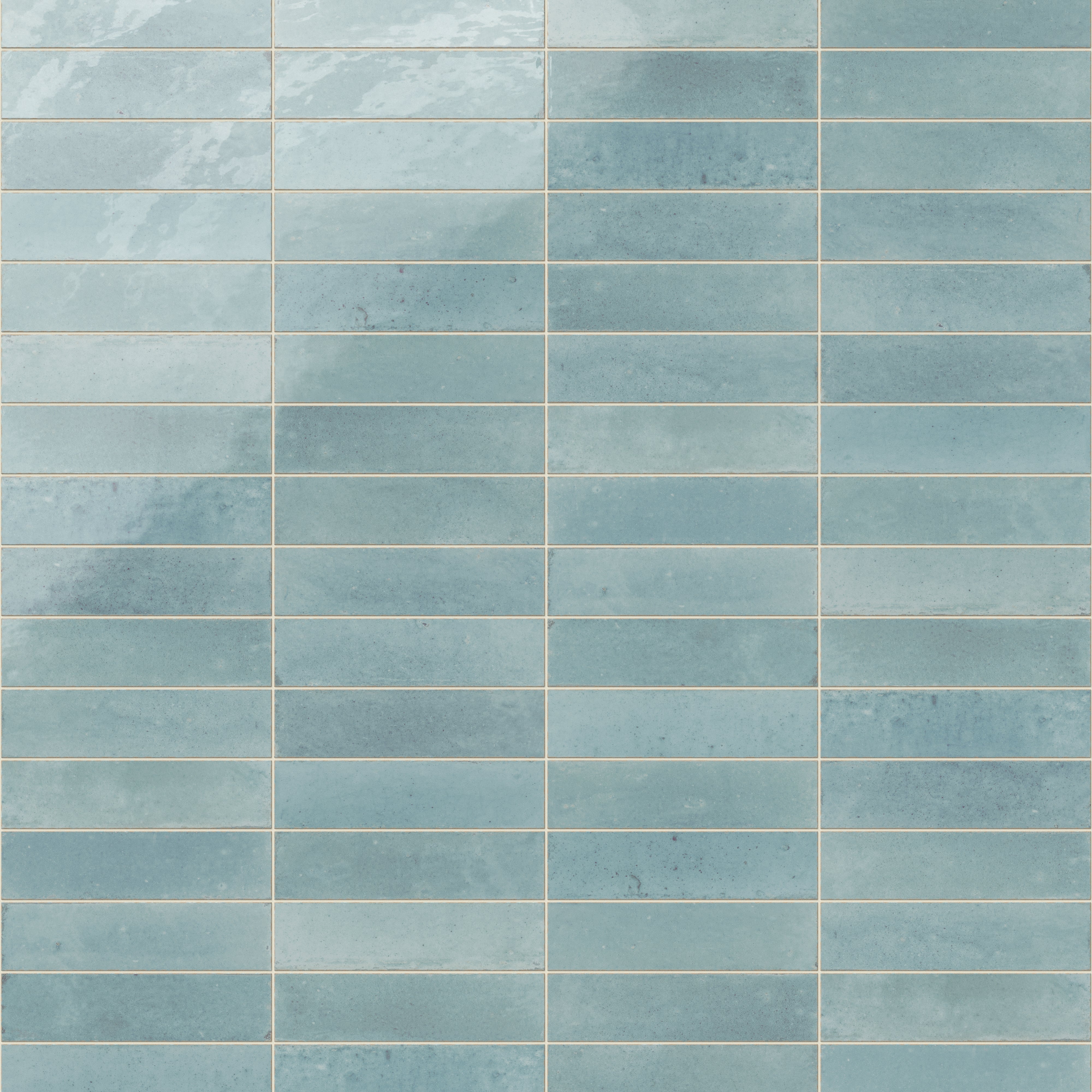 Makenna 3x11 Glossy Porcelain Tile in Agua - Image 5