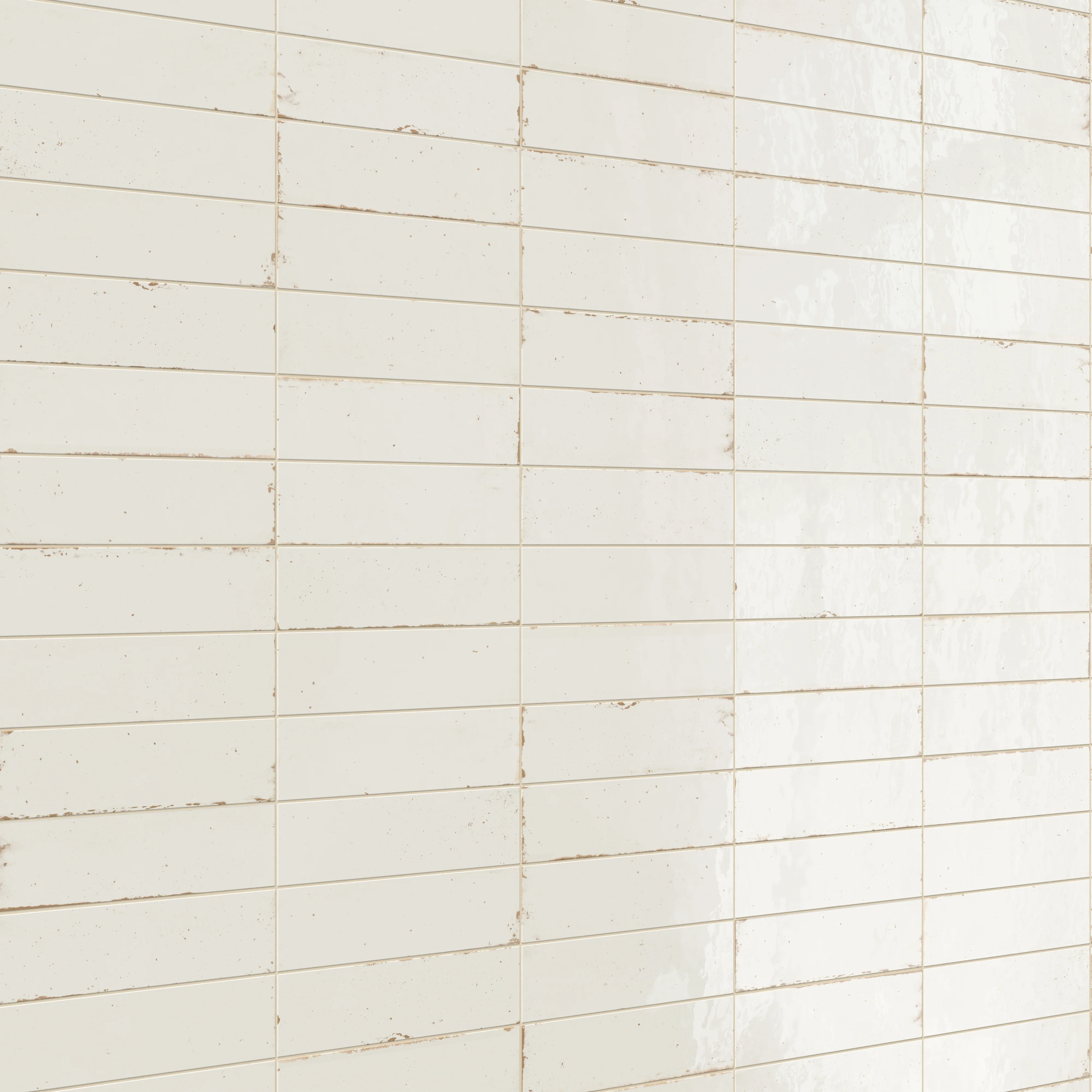 Makenna 3x11 Glossy Porcelain Tile in Frost - Image 4