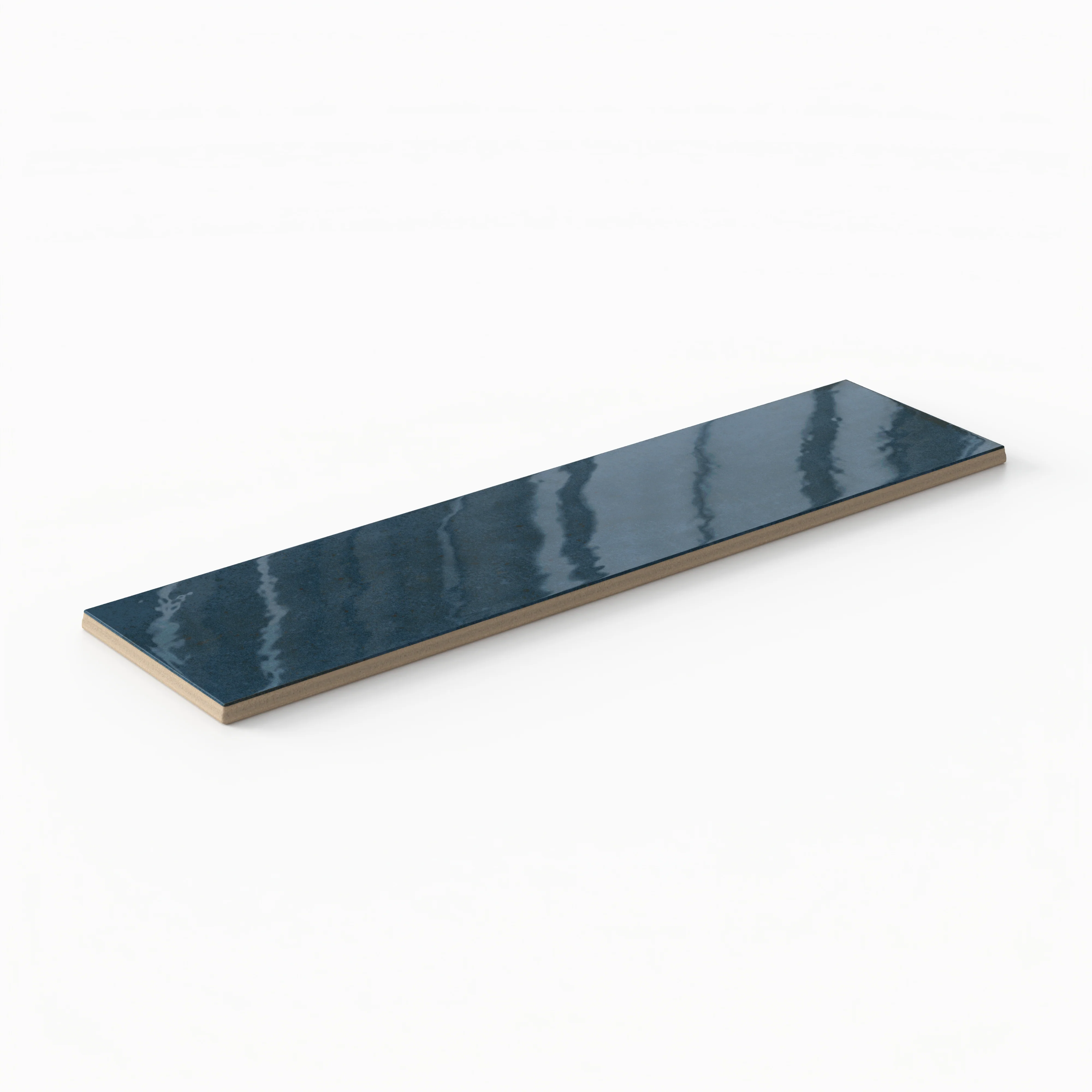 Makenna 3x11 Glossy Porcelain Tile in Indigo - Image 4