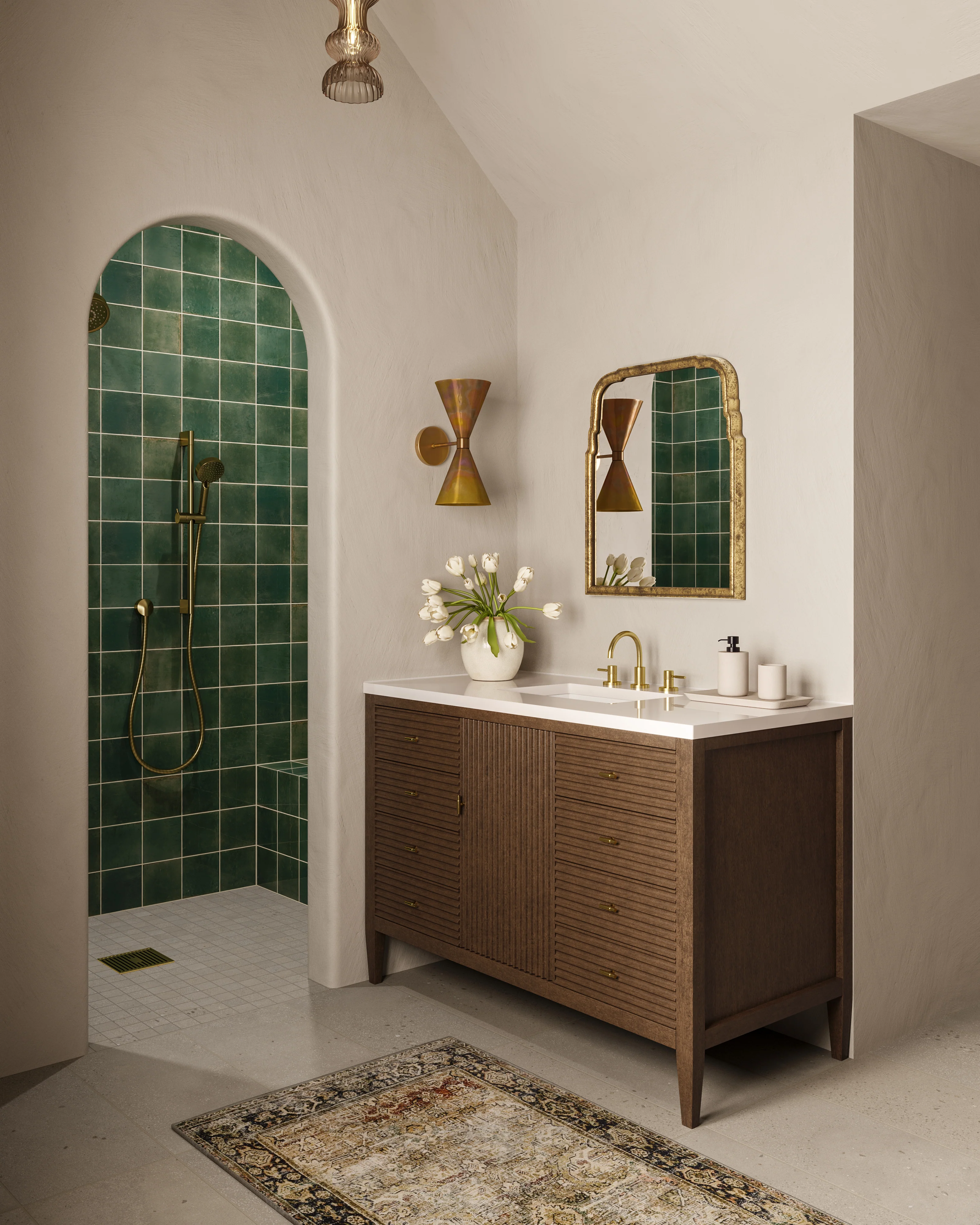 Sloane 12x24 Matte Porcelain Tile in Sandstone - Image 15