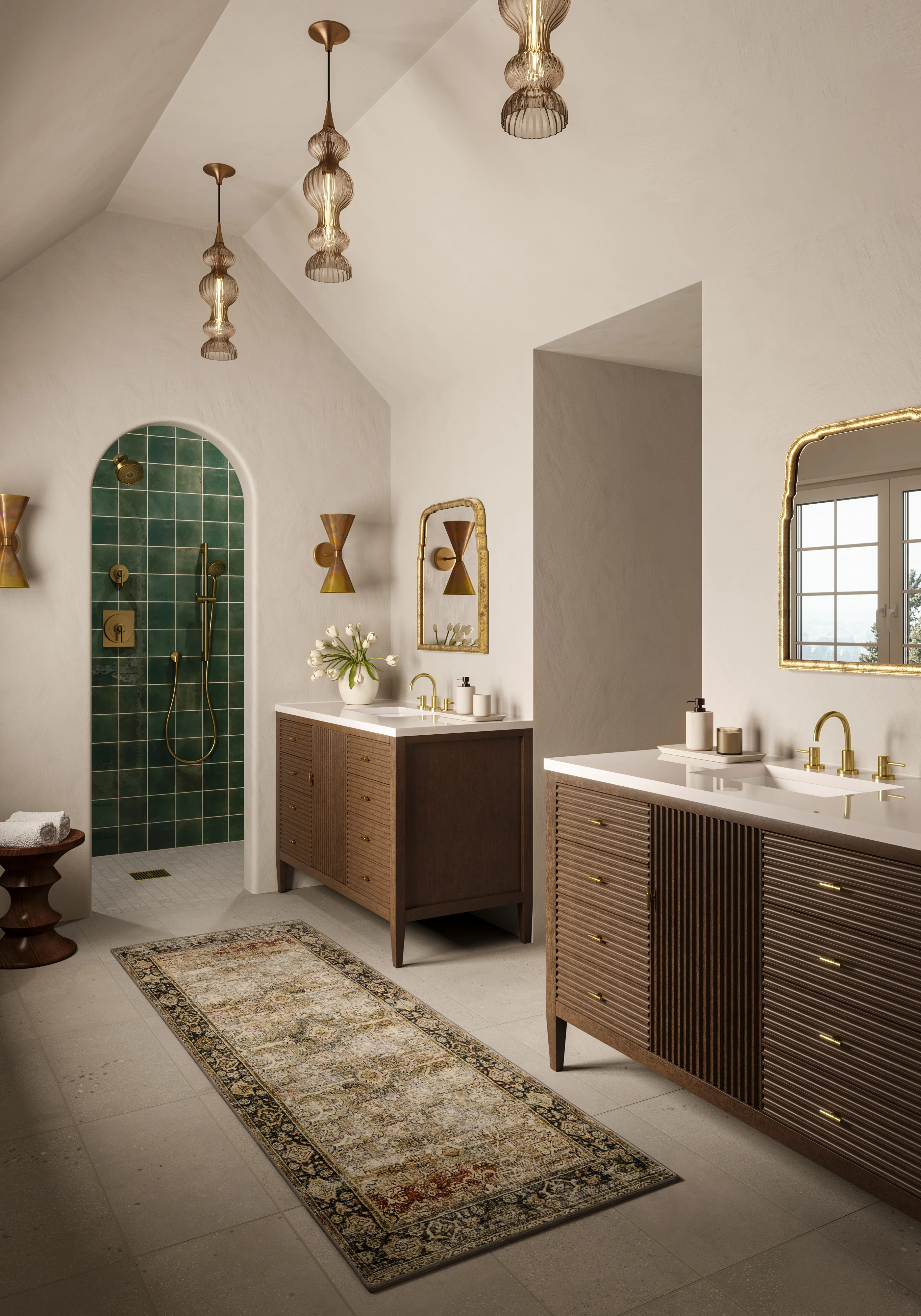 Sloane 12x24 Matte Porcelain Tile in Sandstone - Image 14
