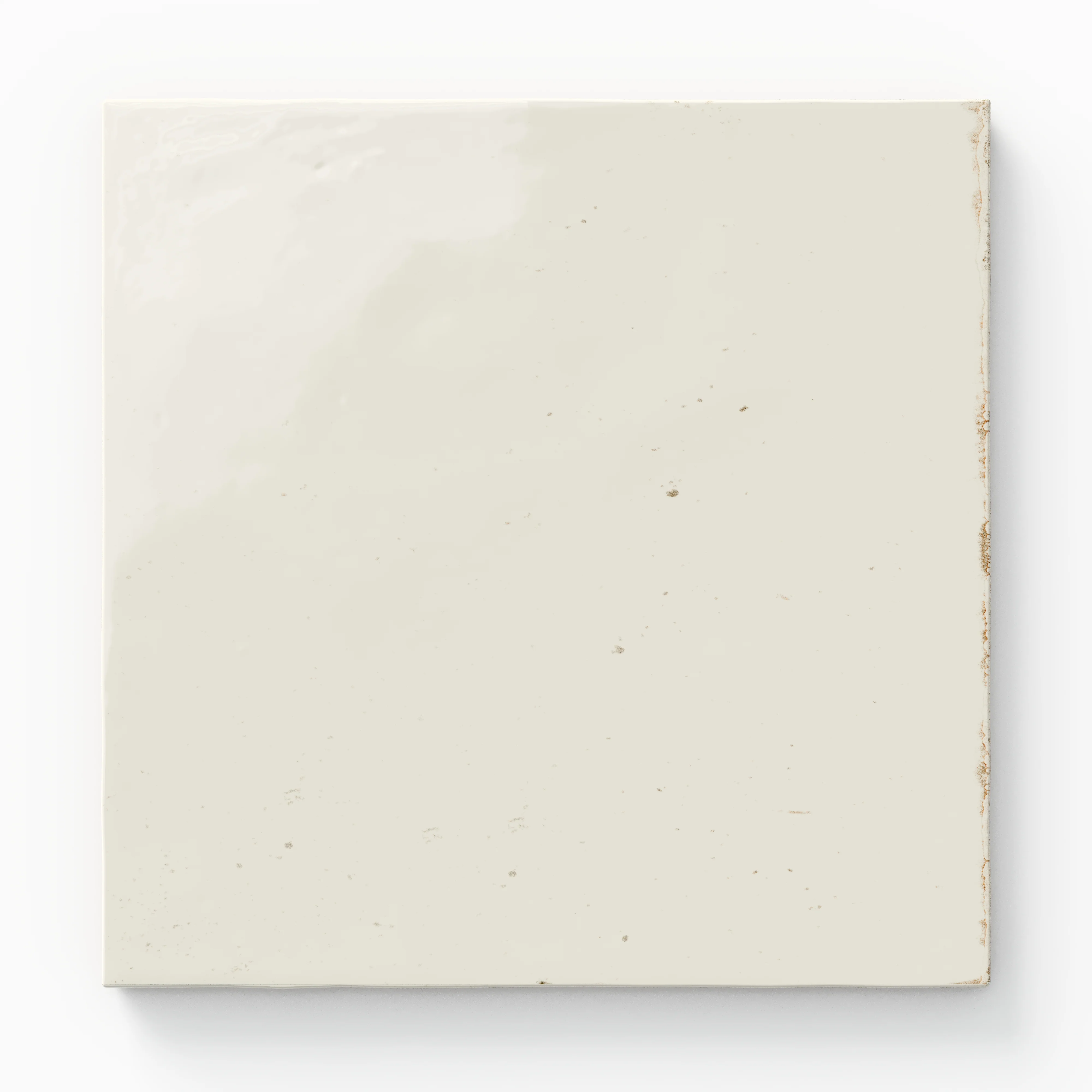 Makenna 6x6 Glossy Porcelain Tile in Frost - Image 3