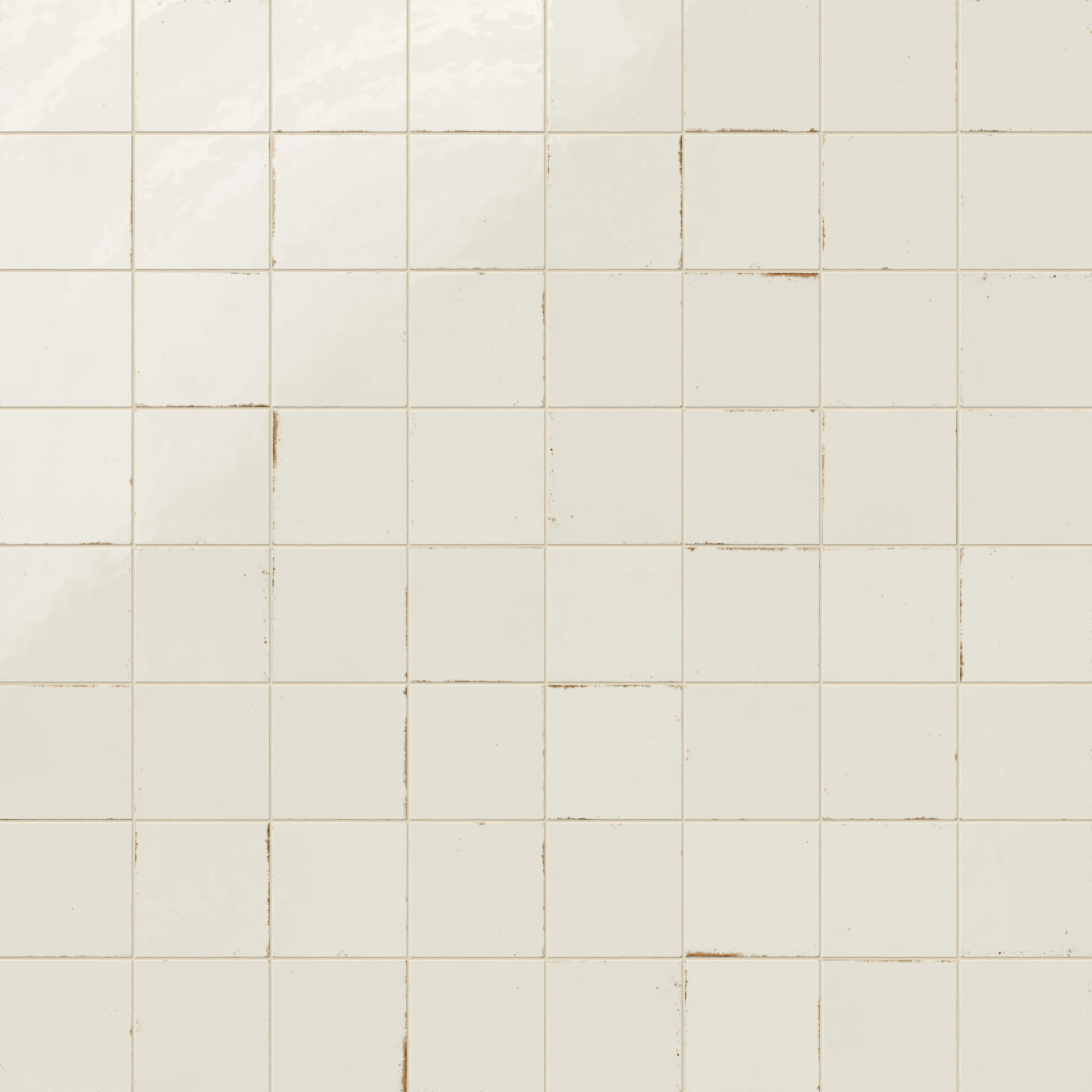 Makenna 6x6 Glossy Porcelain Tile in Frost - Image 6