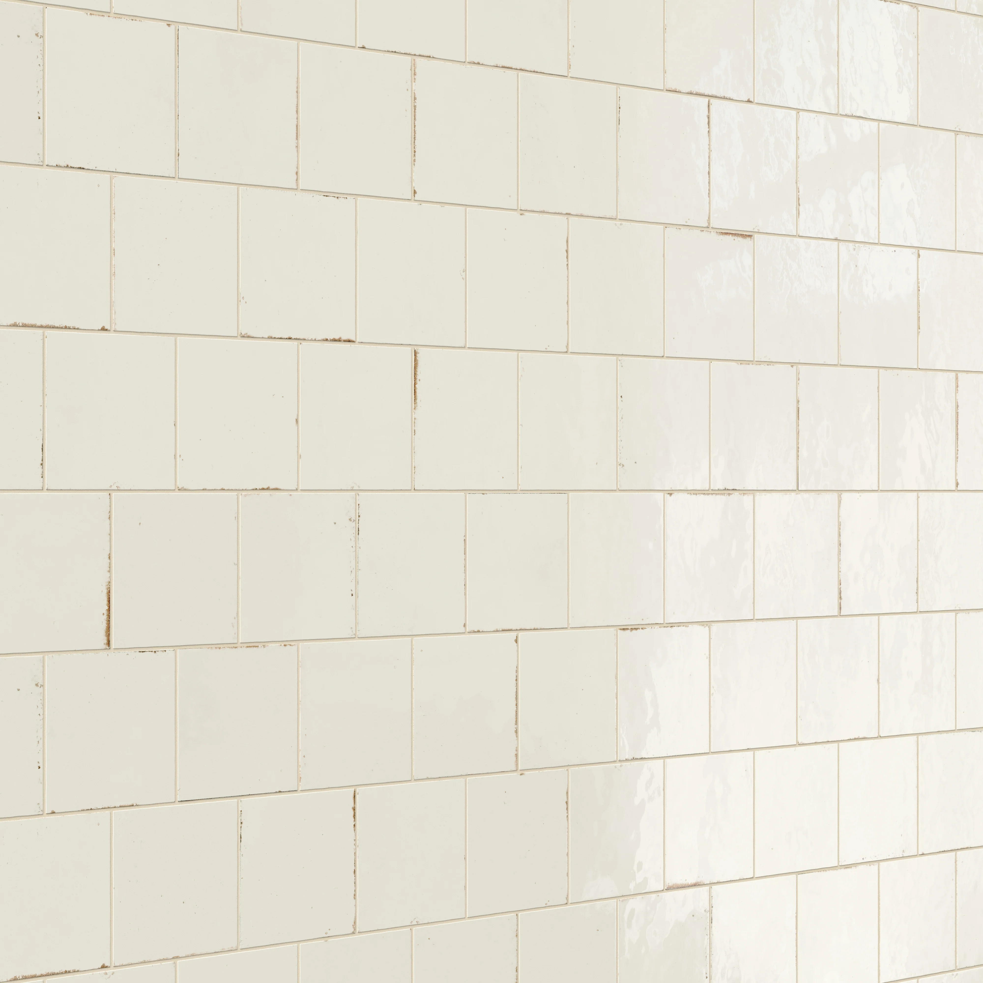 Makenna 6x6 Glossy Porcelain Tile in Frost - Image 7