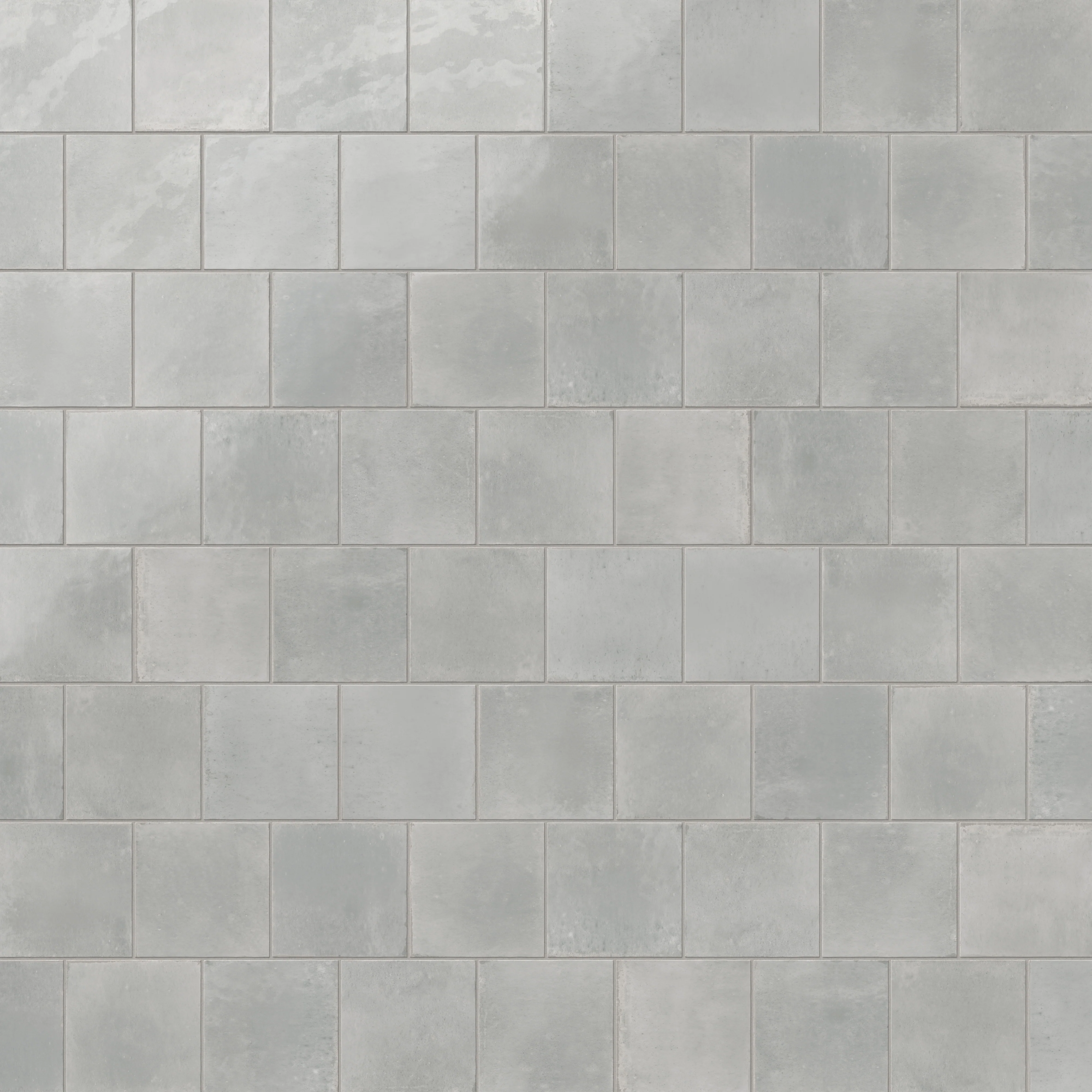 Makenna 6x6 Glossy Porcelain Tile in Pebble - Image 8