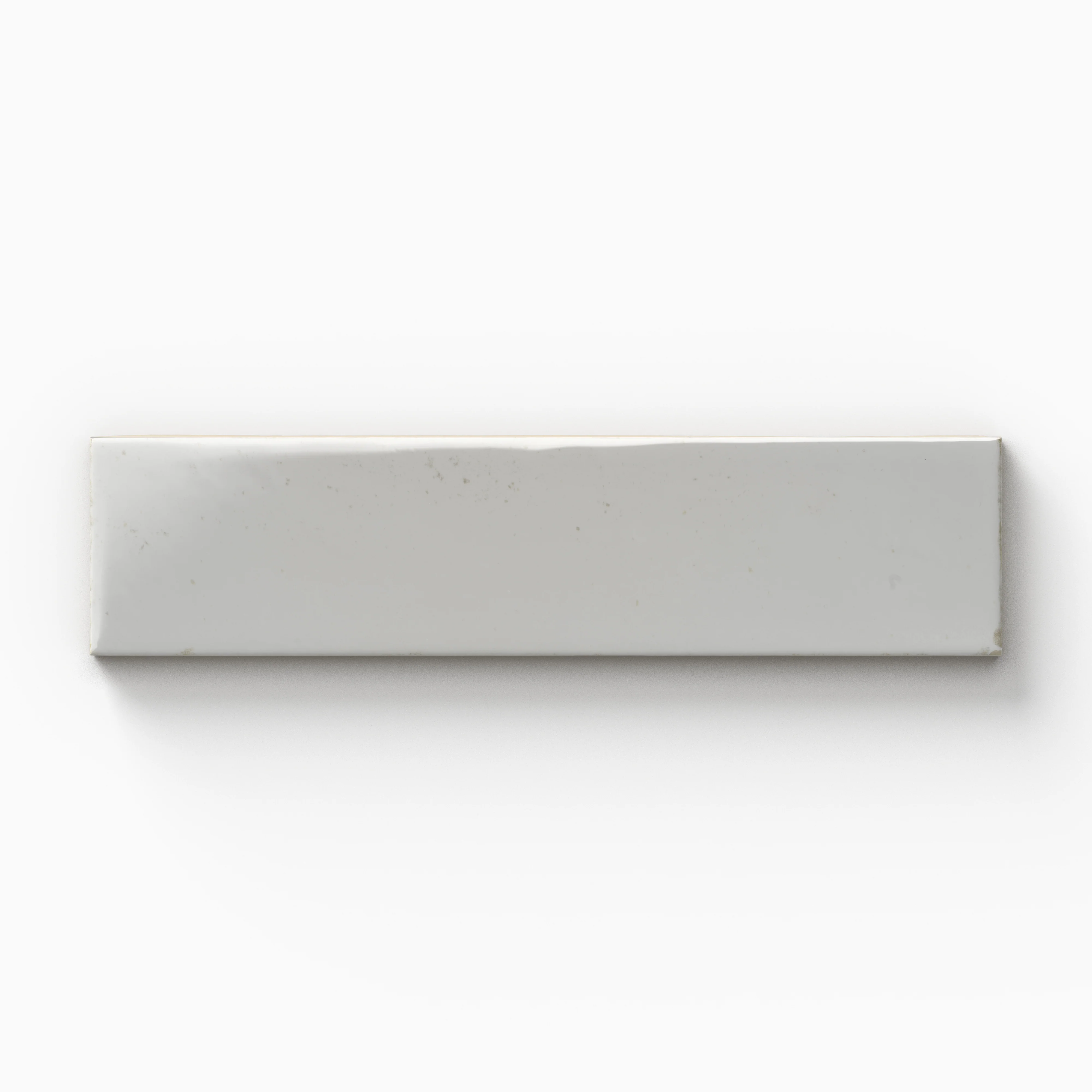 Mara 2x10 Glossy Ceramic Tile in Cotton White - Image 2