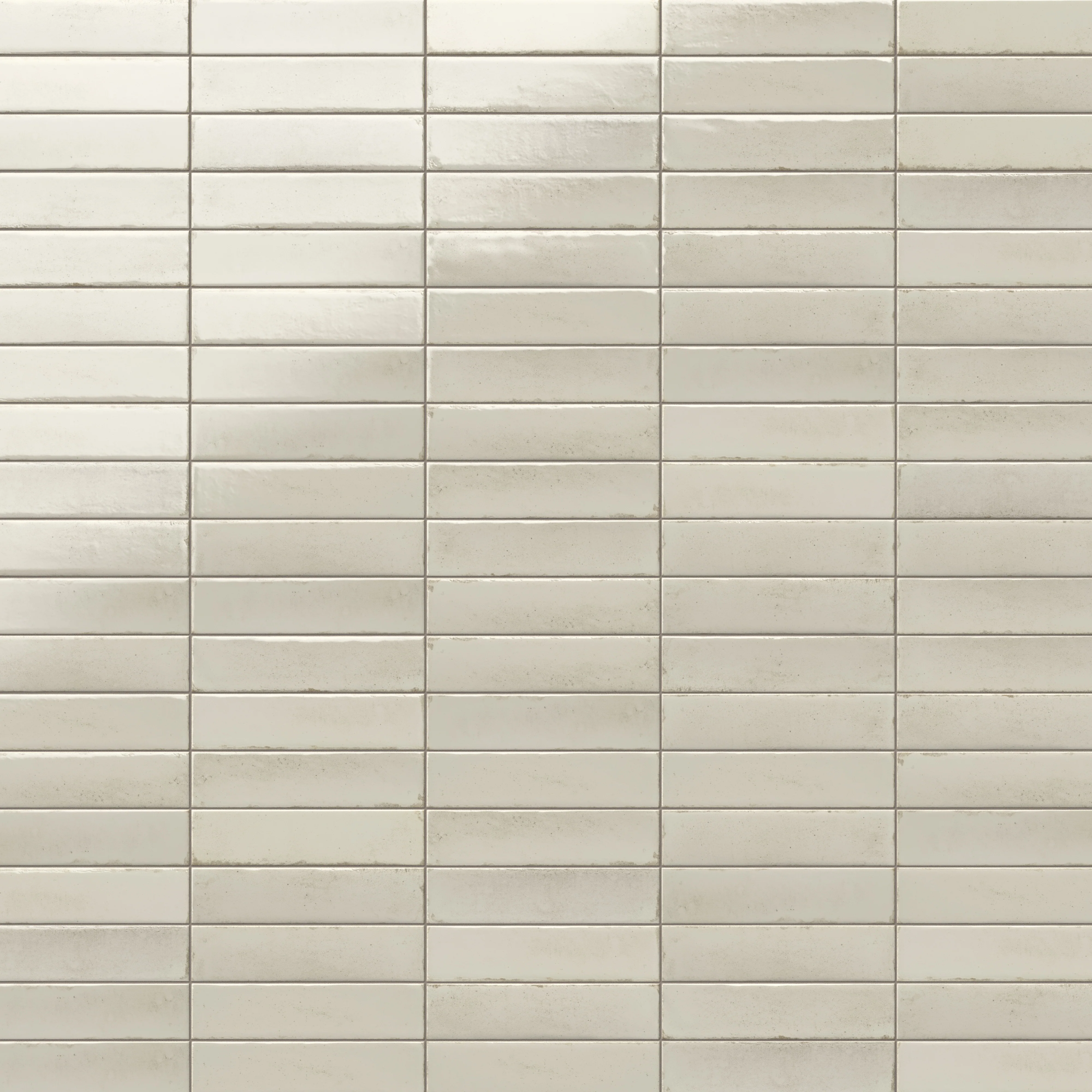 Mara 2x10 Glossy Ceramic Tile in Sheep's Wool - Image 4