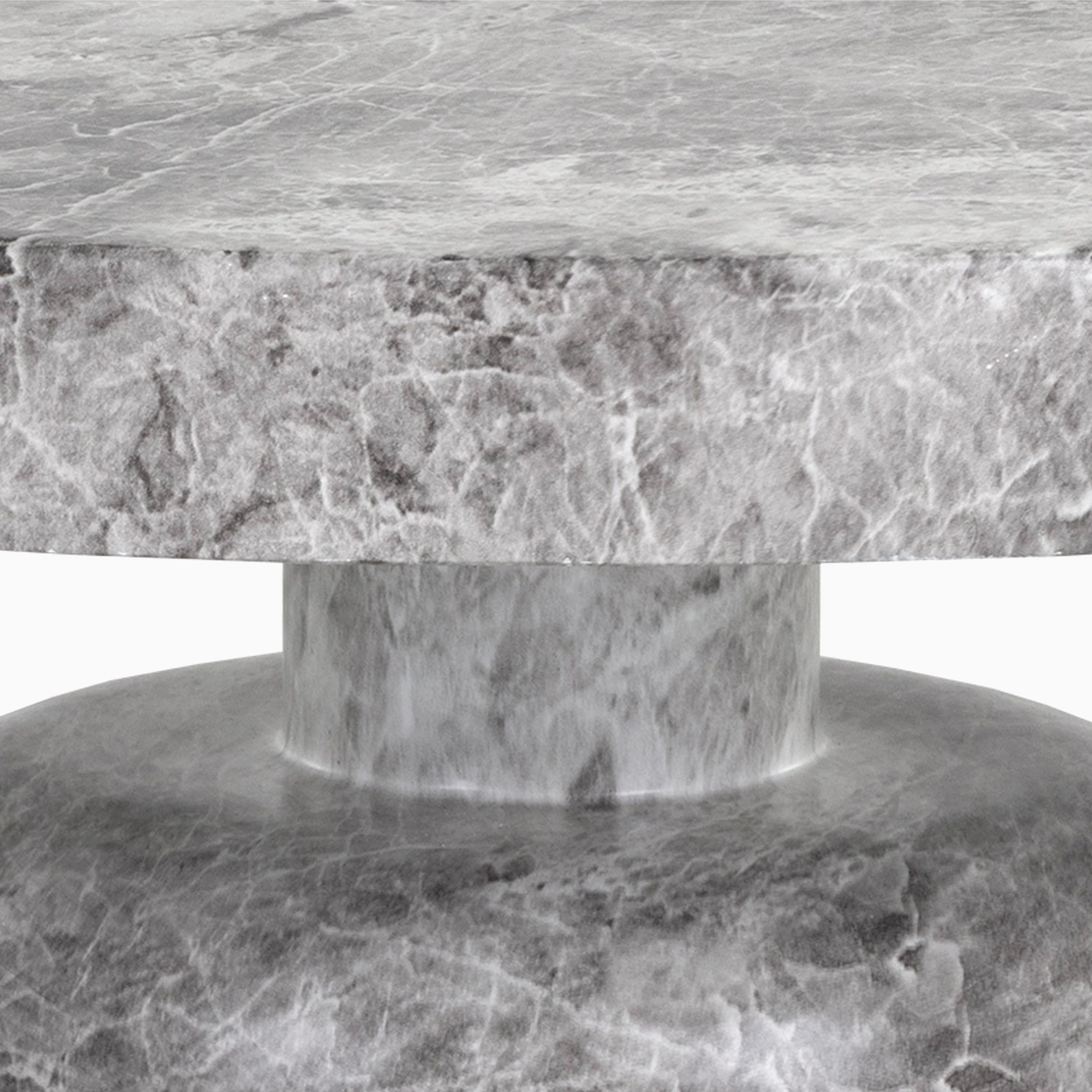 Marcello Outdoor Coffee Table in Grey - Image 2