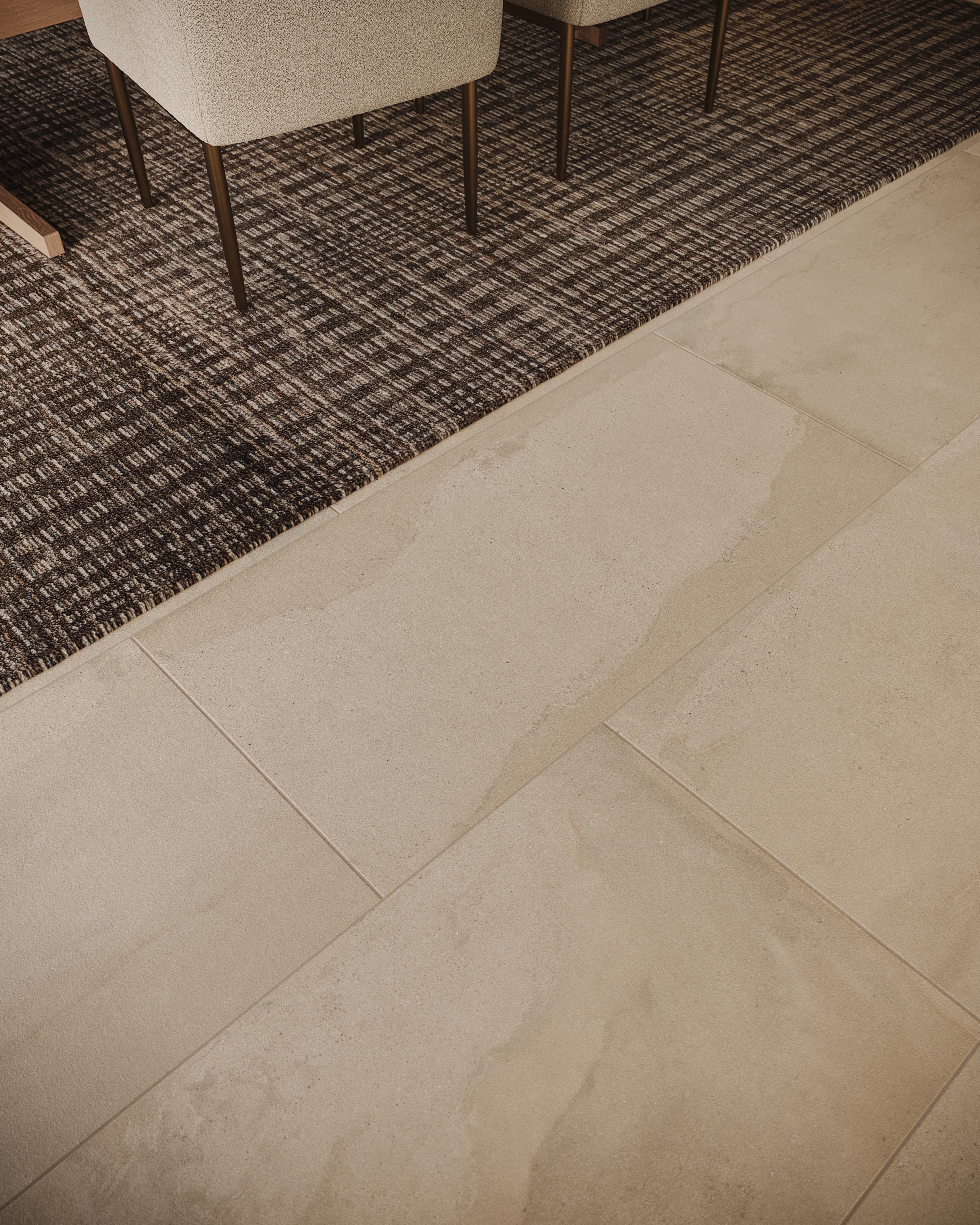 Marco 24x48 Matte Porcelain Tile in Sunlight - Image 3