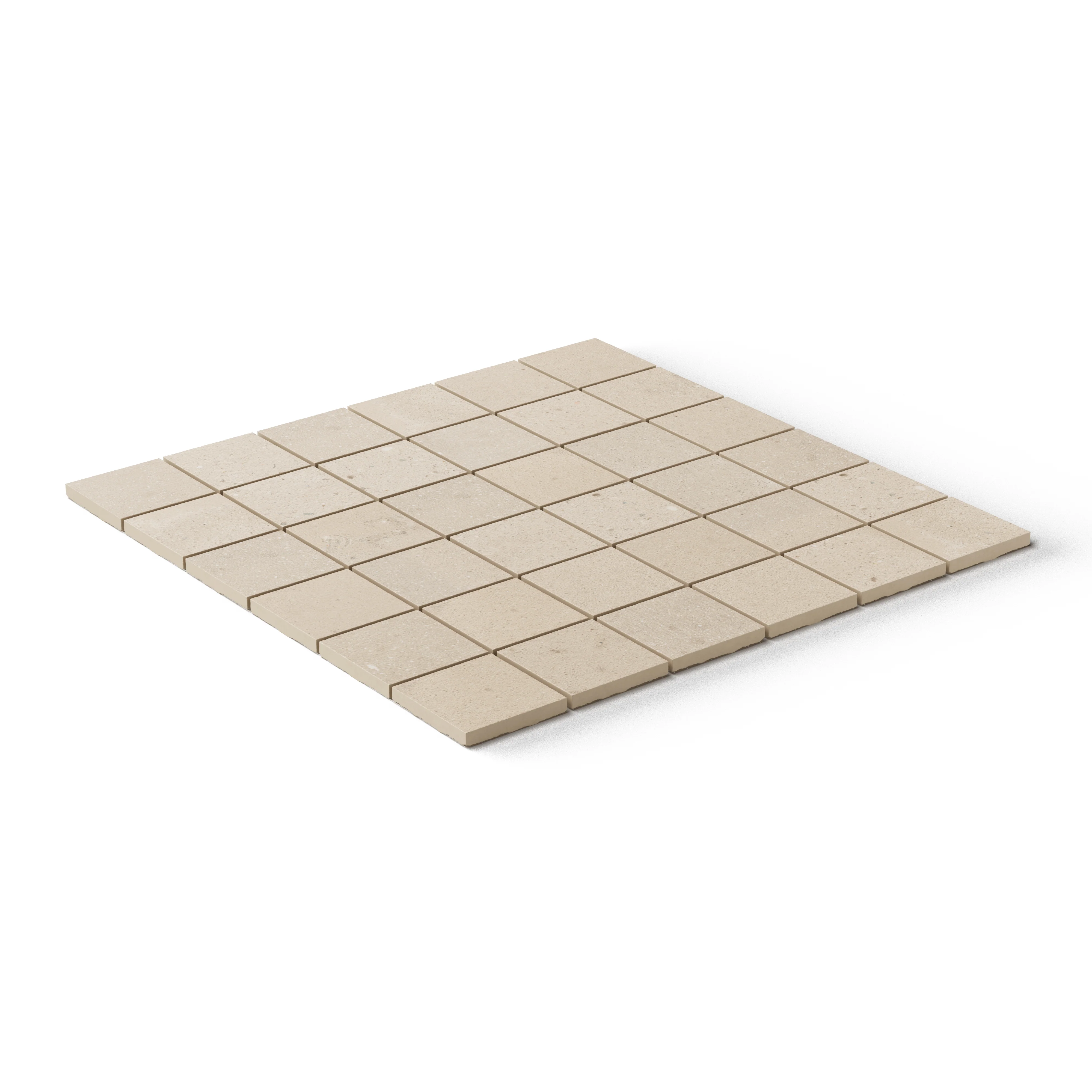 Marco 2x2 Matte Porcelain Mosaic Tile in Sunlight - Image 2
