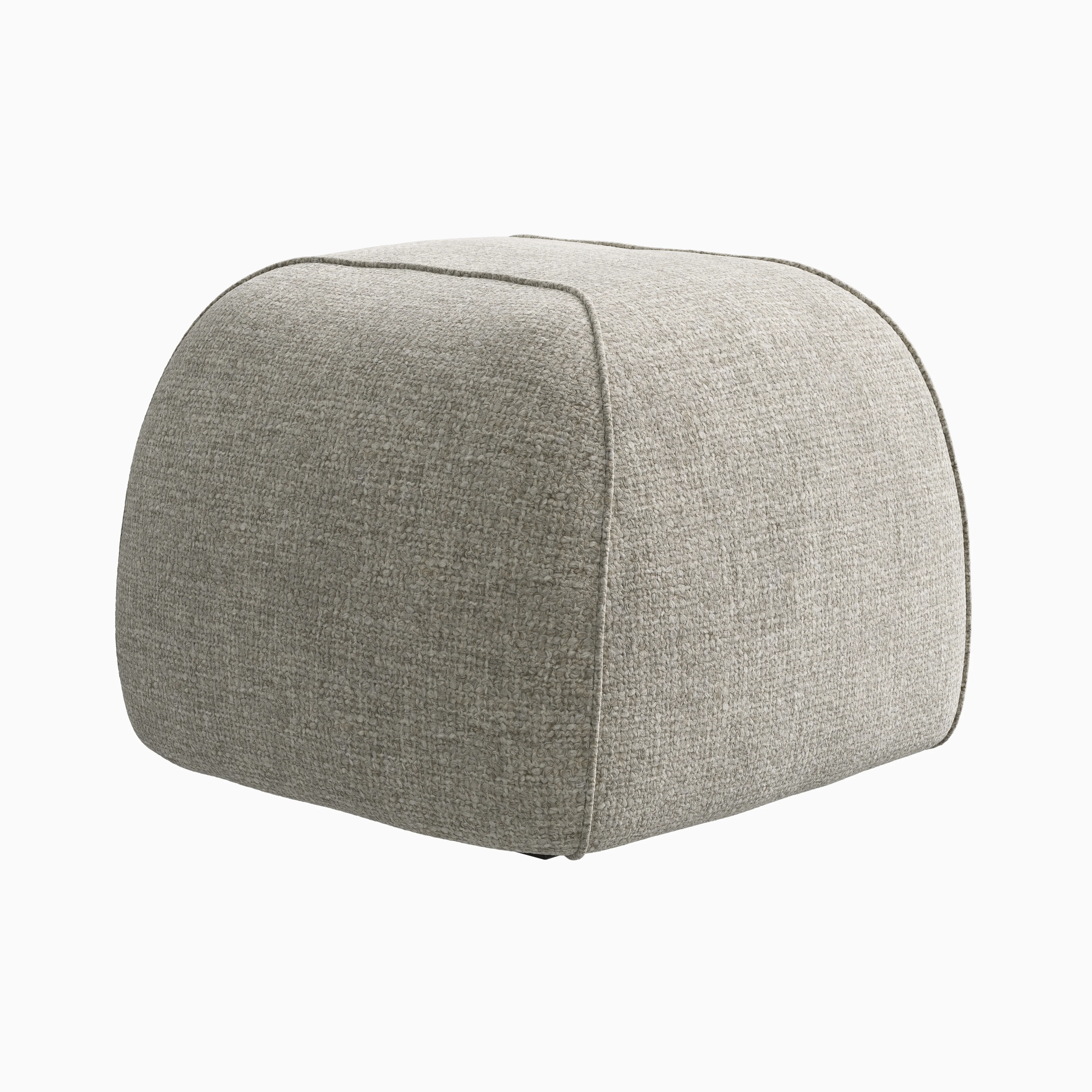 Marek Ottoman in Bone - Image 3