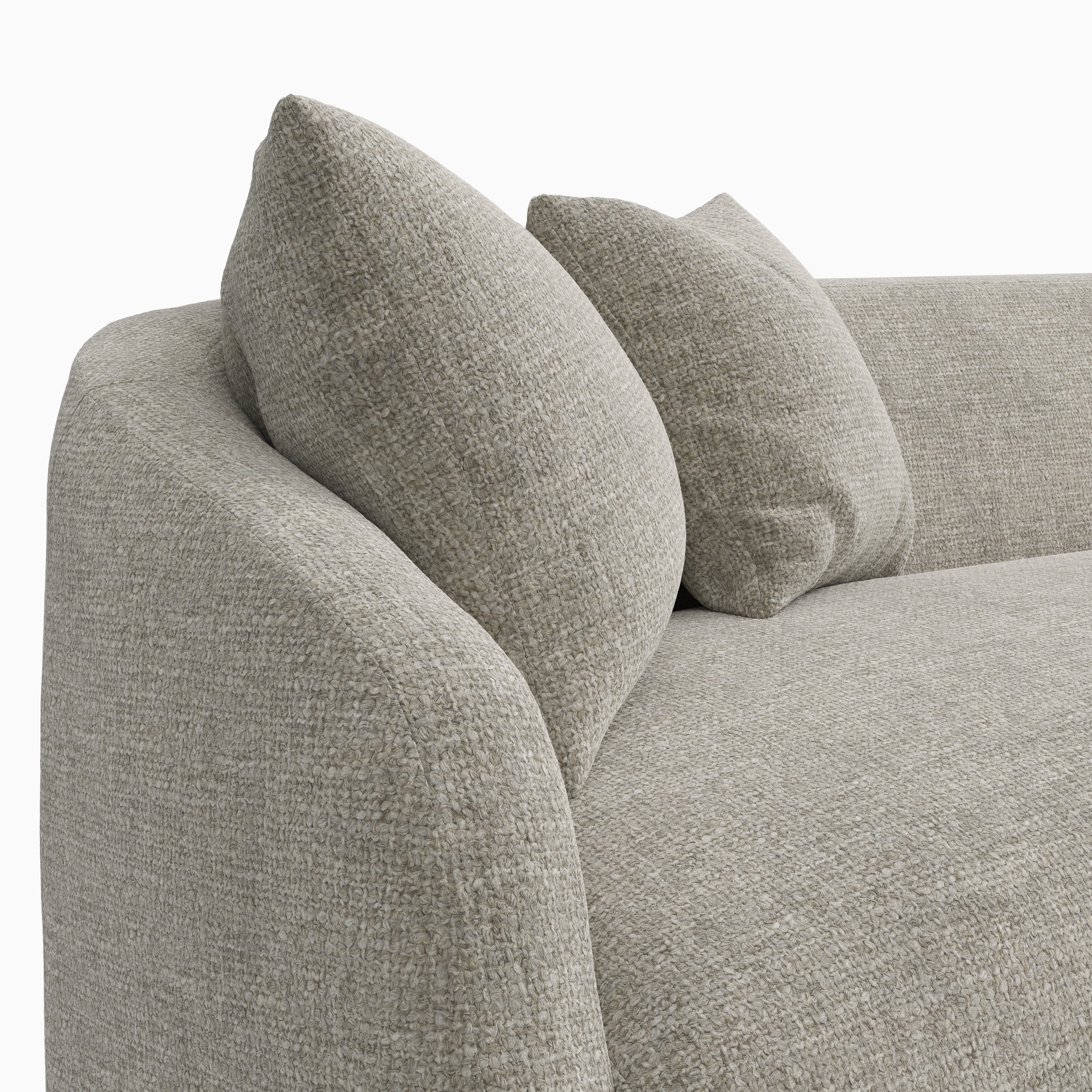 Marek Sofa in Bone, 110" - Image 3
