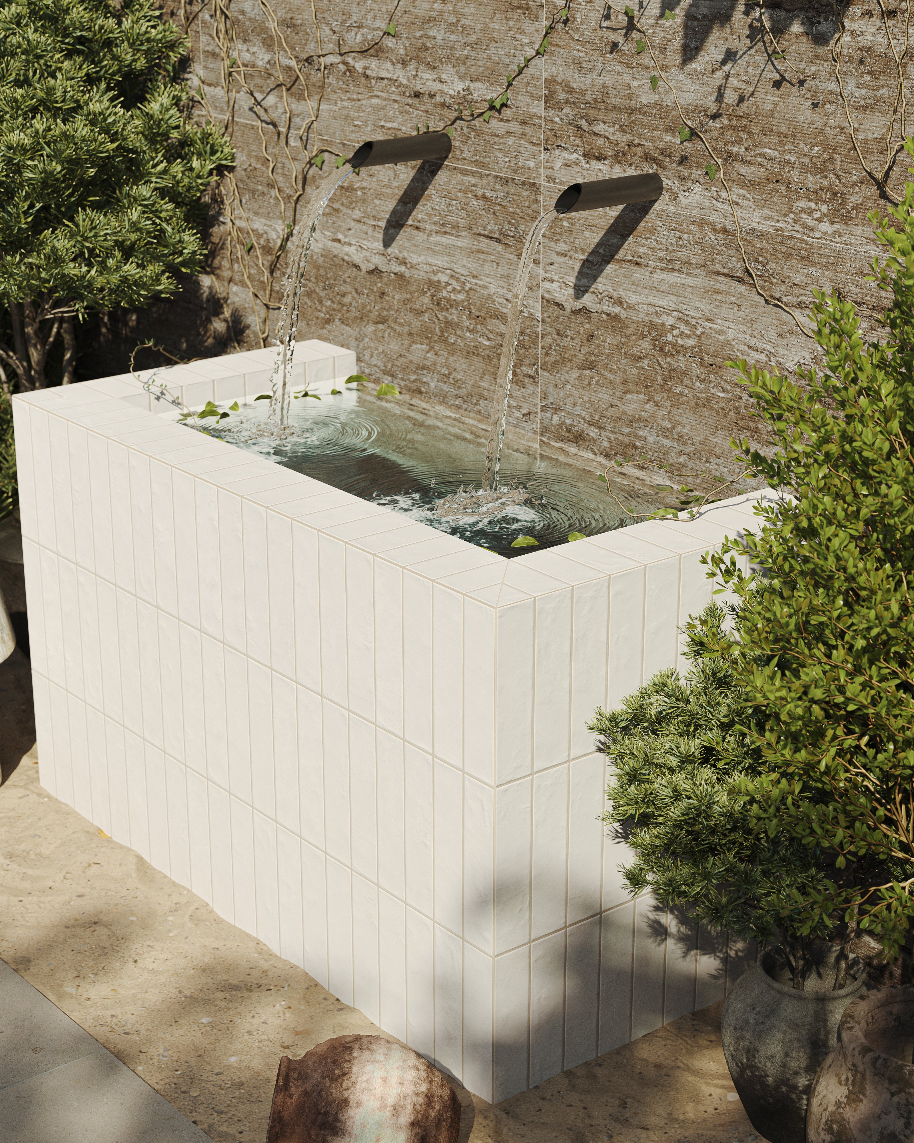 Marlow 24x48 Chiseled Porcelain Tile in Titanium - Image 9