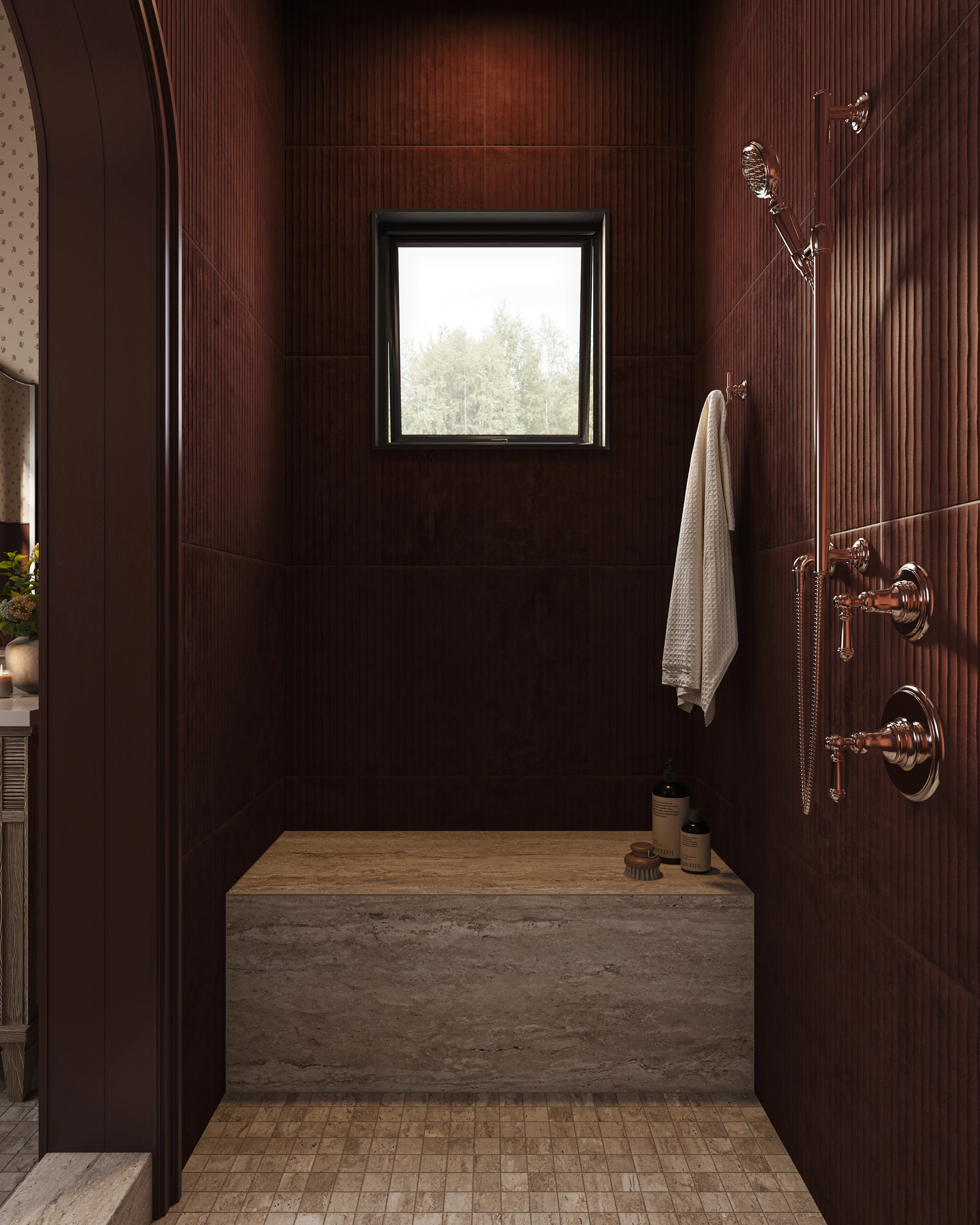 Marlow 24x48 Matte Porcelain Tile in Silver - Image 12