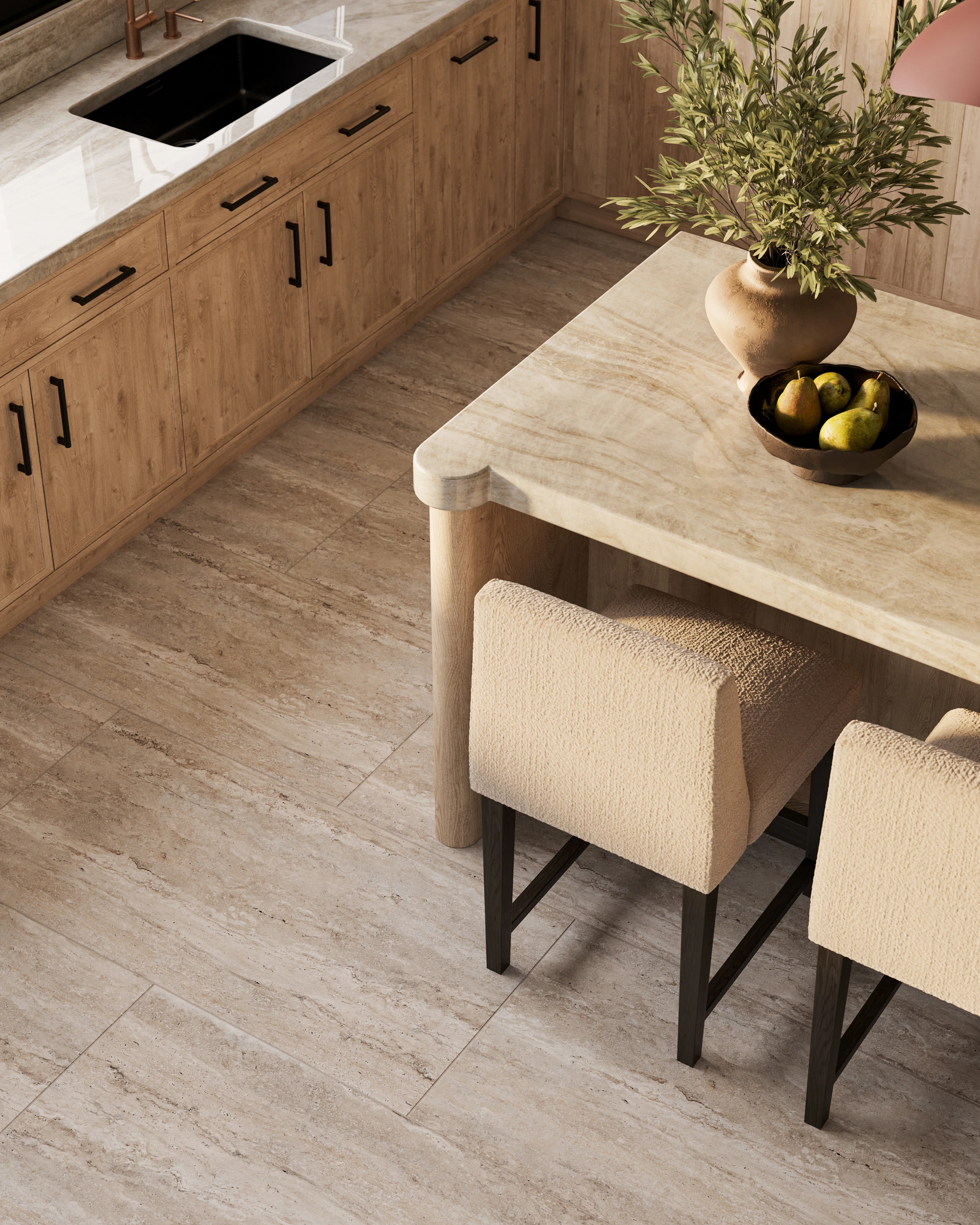 Marlow 24x48 Matte Porcelain Tile in Silver - Image 2