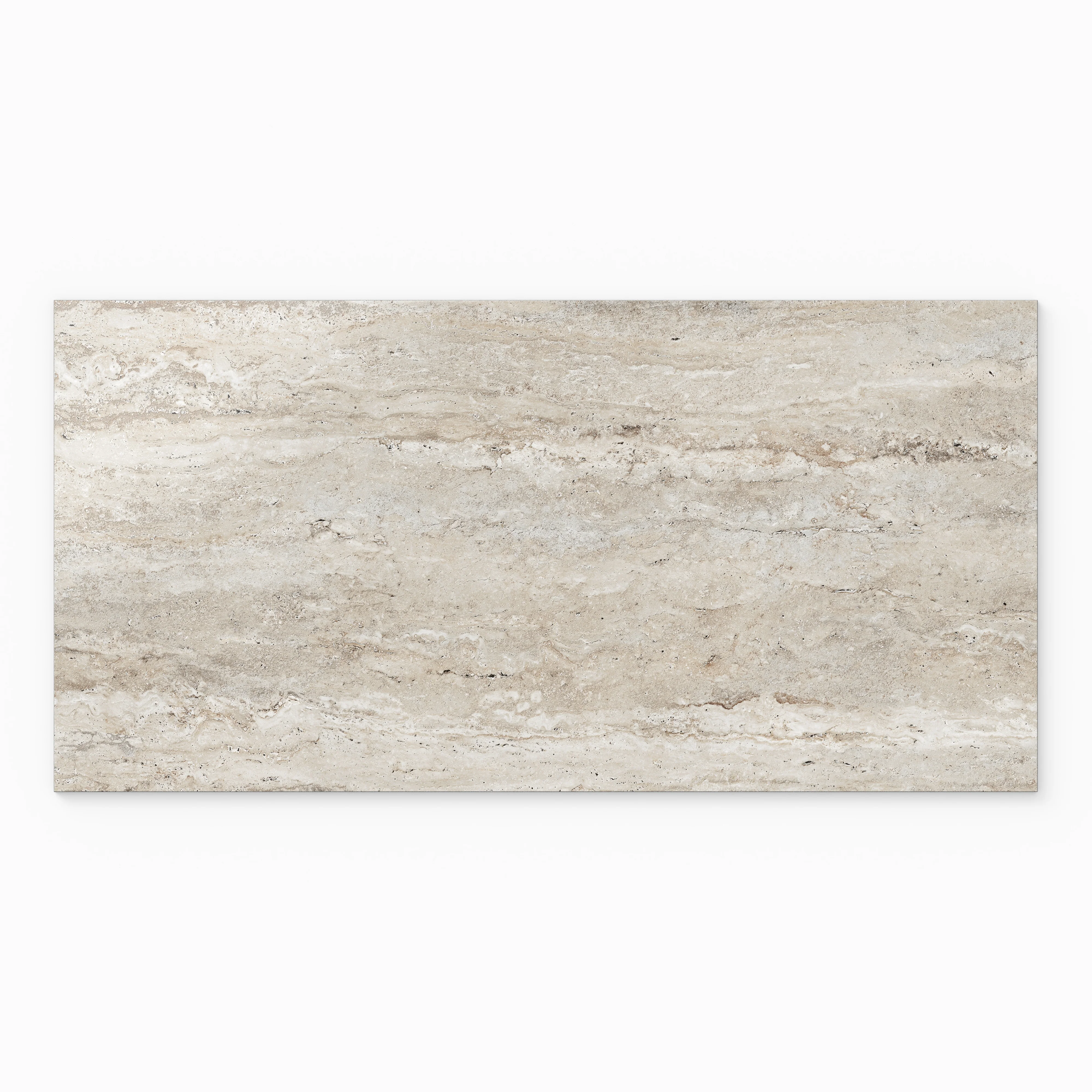 Marlow 24x48 Polished Porcelain Tile in Silver - Image 3