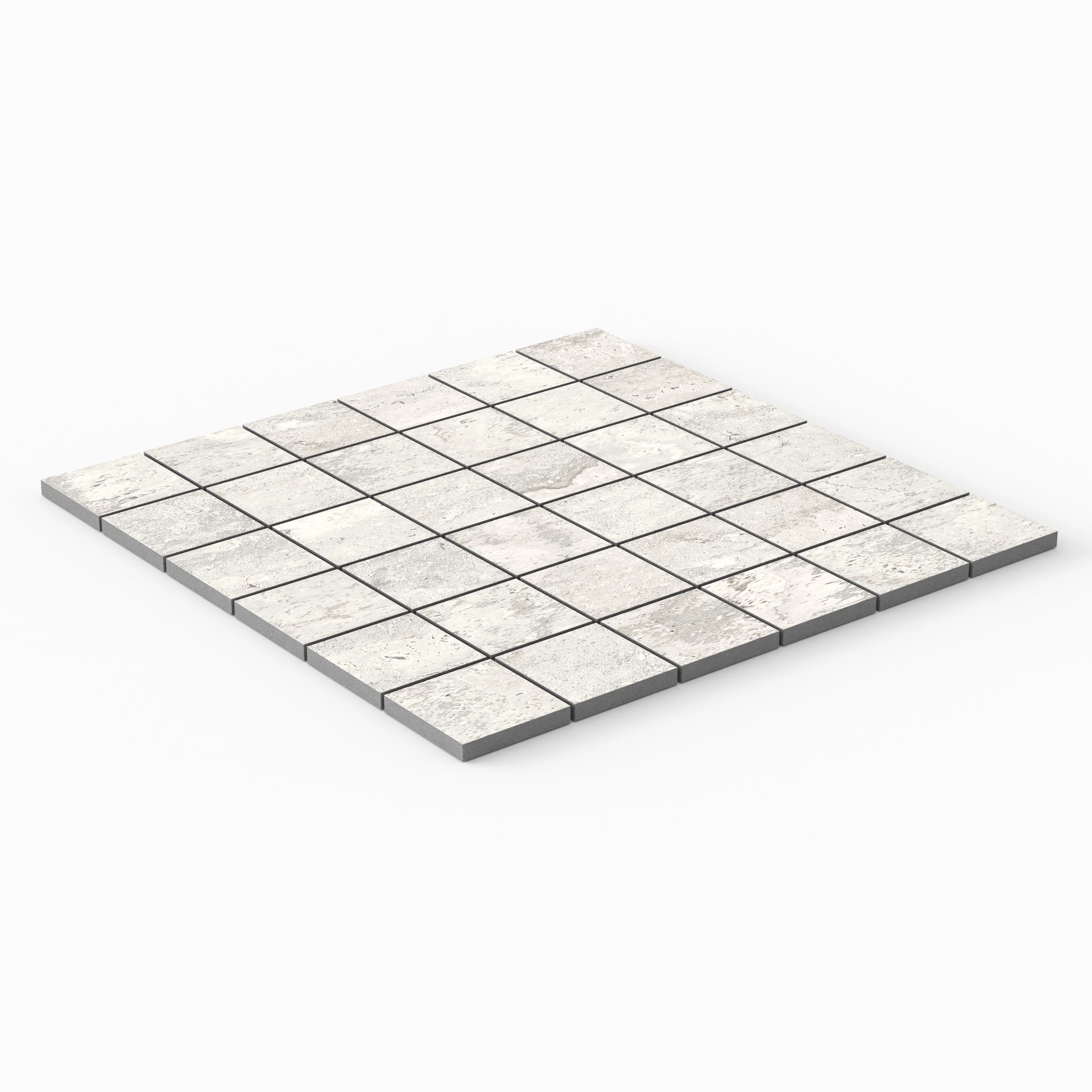 Marlow 2x2 Matte Porcelain Mosaic Tile in Roman - Image 2