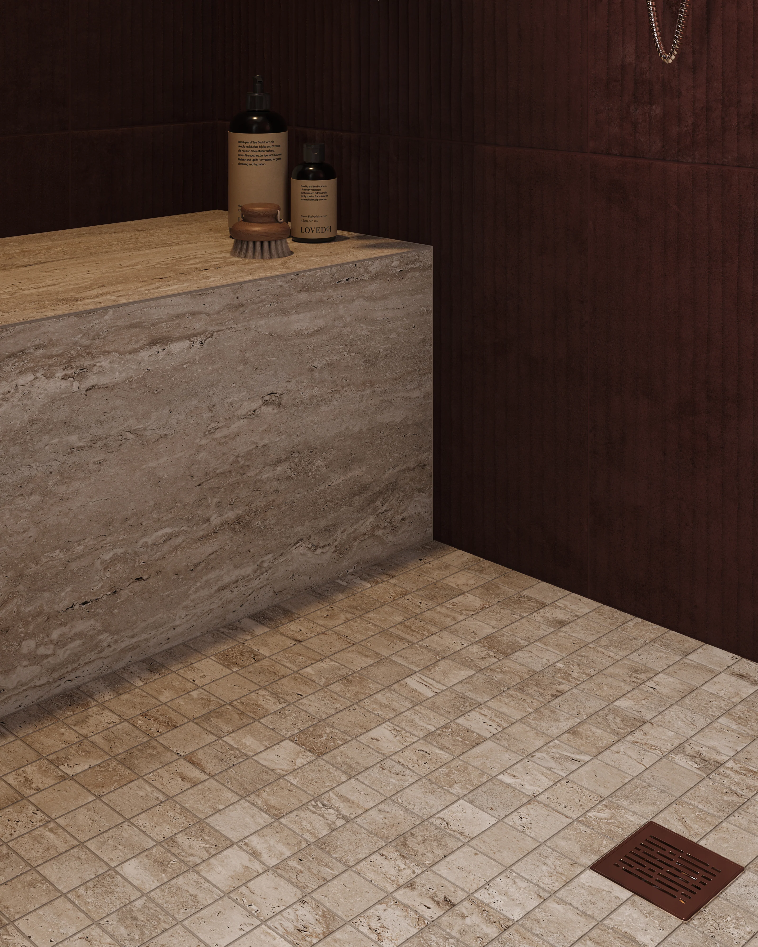 Marlow 2x2 Matte Porcelain Mosaic Tile in Silver - Image 2