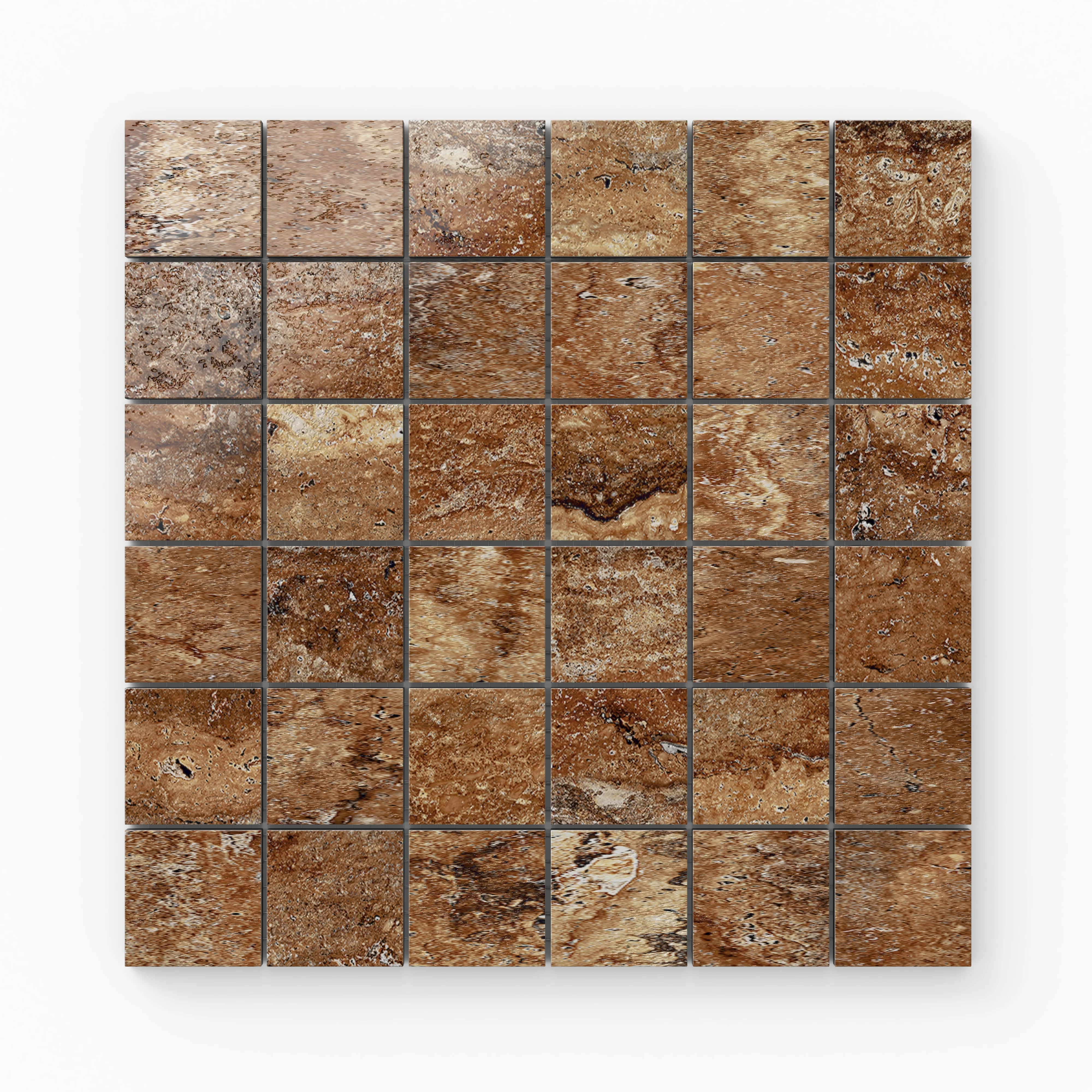 Marlow 2x2 Polished Porcelain Mosaic Tile in Bold